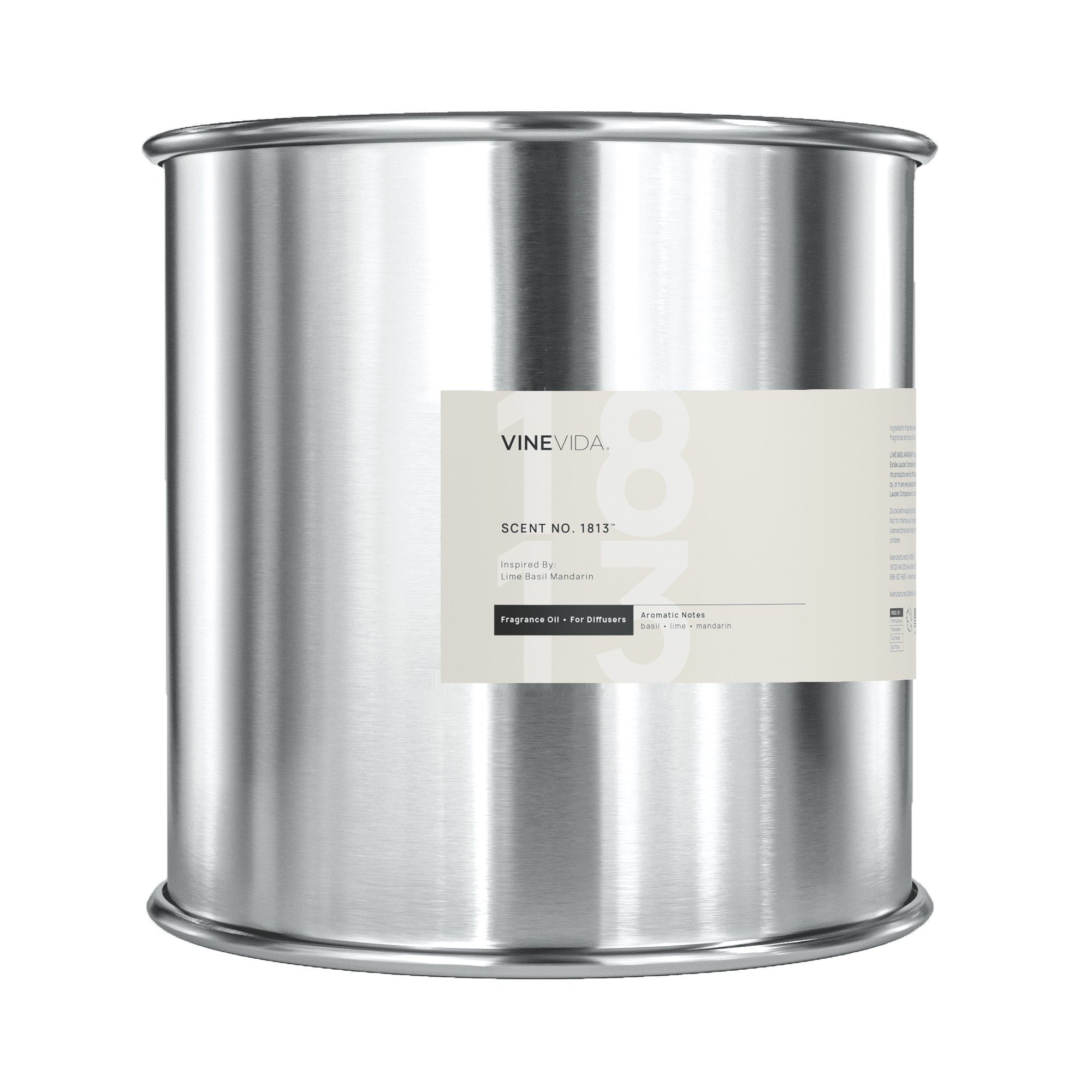 NO. 1813 Lime Basil Mandarin Fragrance Oil for Cold Air Diffusers - Jo Malone Inspired Scent - Perfect for Home, Office & Spa Aromatherapy
