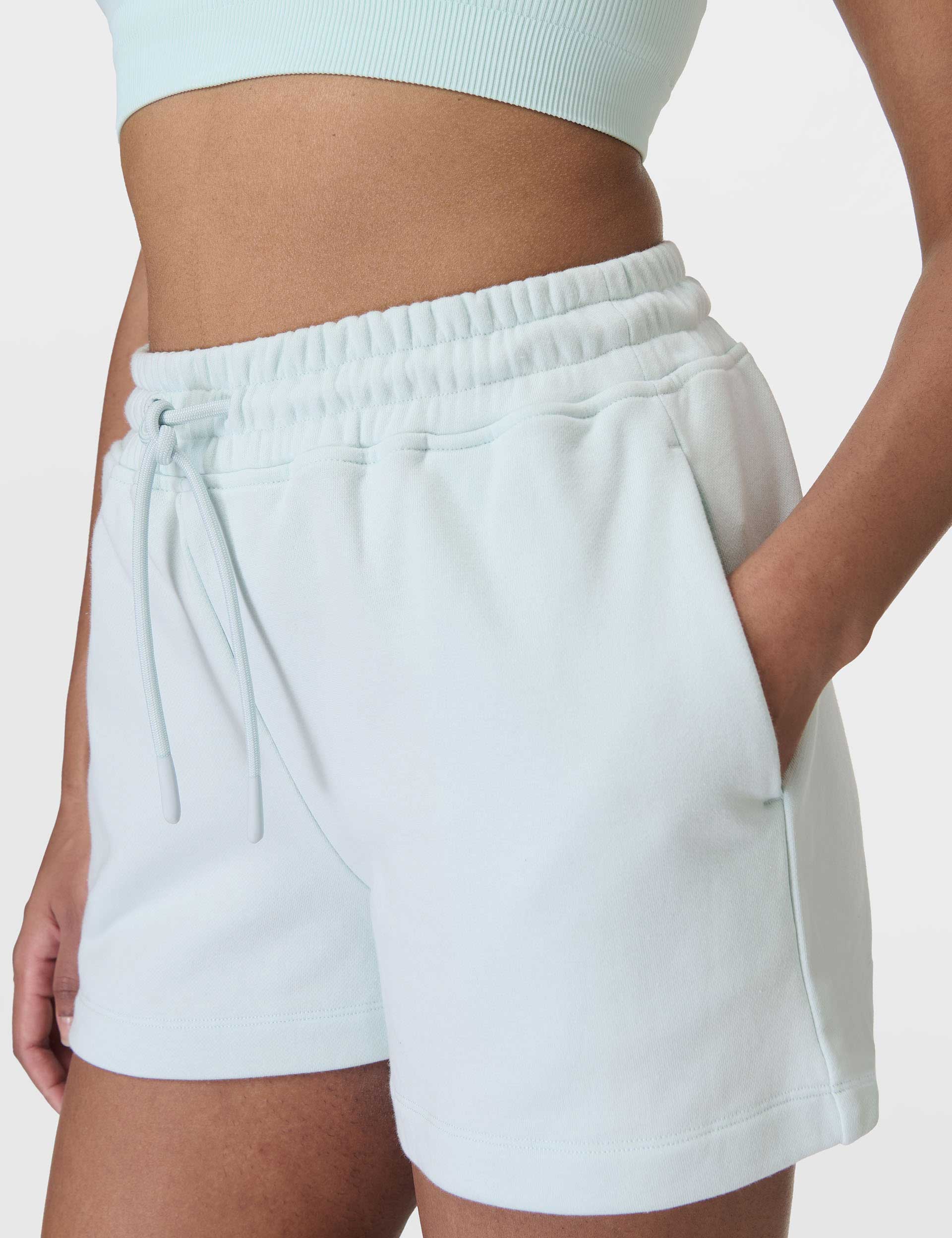 The Revive Shorts Set - Day Break Blue | Comfortable & Stylish Women's Lounge Shorts | Perfect for Yoga, Running & Summer Outfits