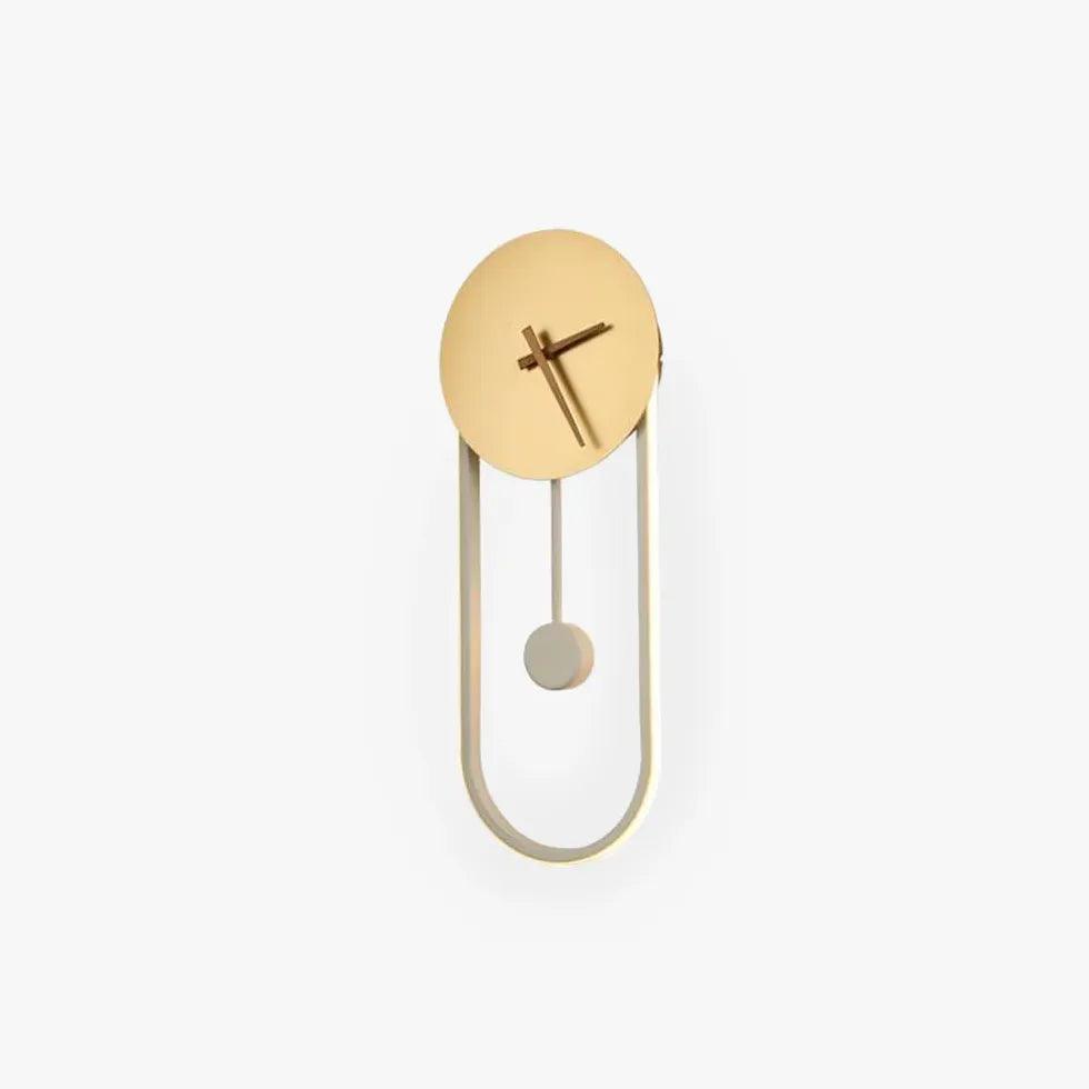 Modern Pendulum Clock Design Wall Lights - Elegant Home & Office Decor for Living Room, Bedroom, Hallway Lighting
