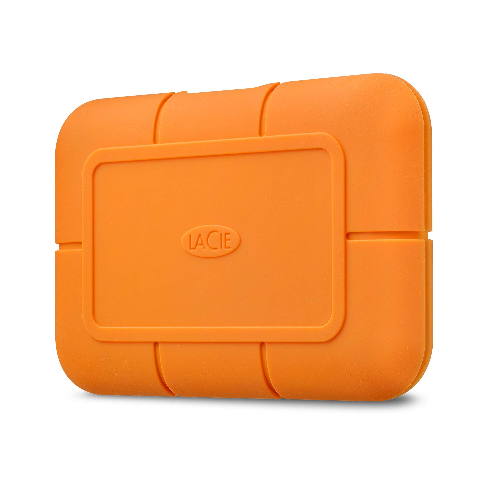 LaCie Rugged SSD 1TB External Hard Drive - USB-C Portable SSD for PC & Mac (2.5 Inch) with Data Recovery Service - Perfect for Travel, Photography & Business Backup (Model: STHR1000800)