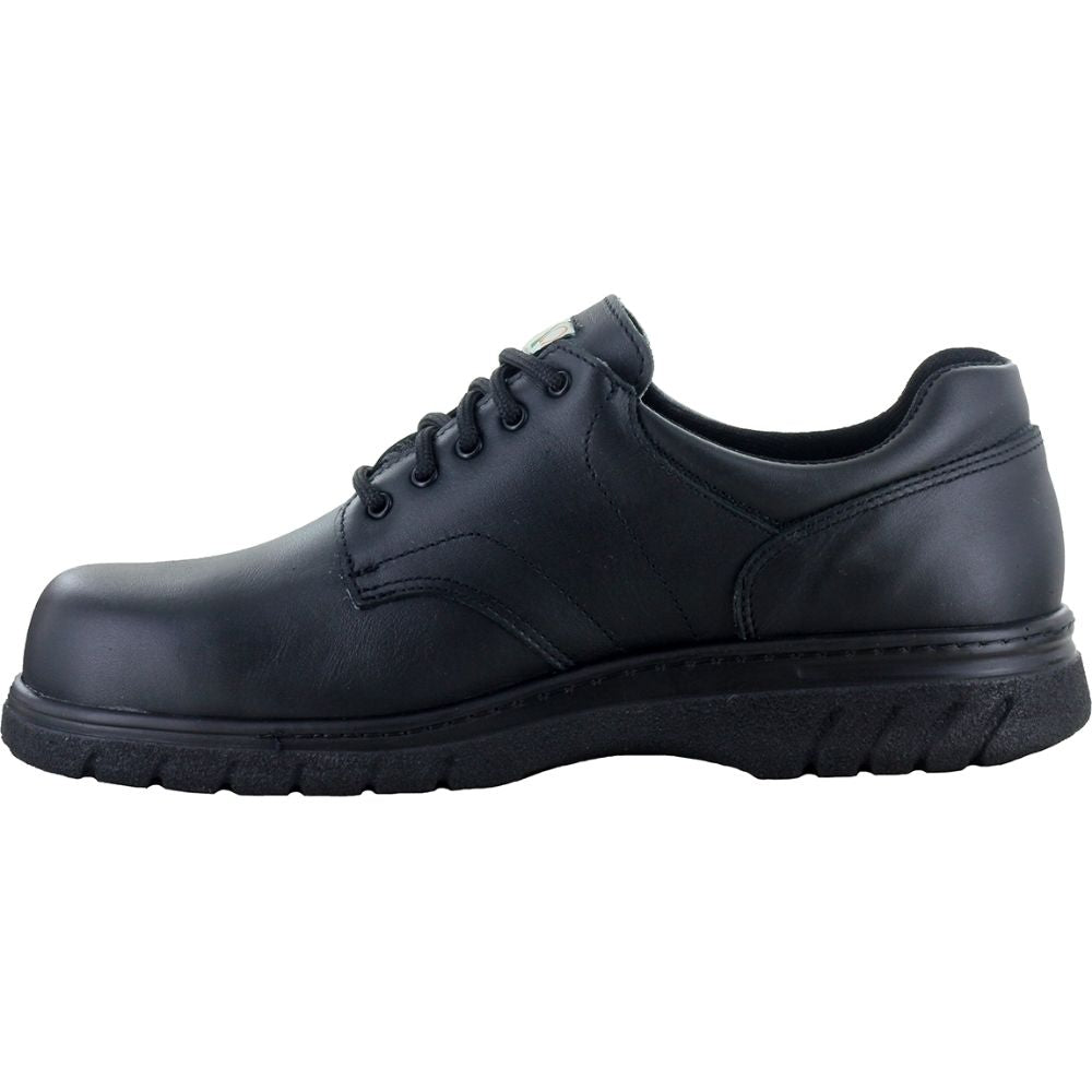 Men's Steel Toe Work Dress Shoes - Mellow Walk Jack 4E Safety Oxfords for Professional & Business Casual Wear - Comfortable Slip-Resistant Office Shoes for Construction, Warehouse & Formal Work Environments