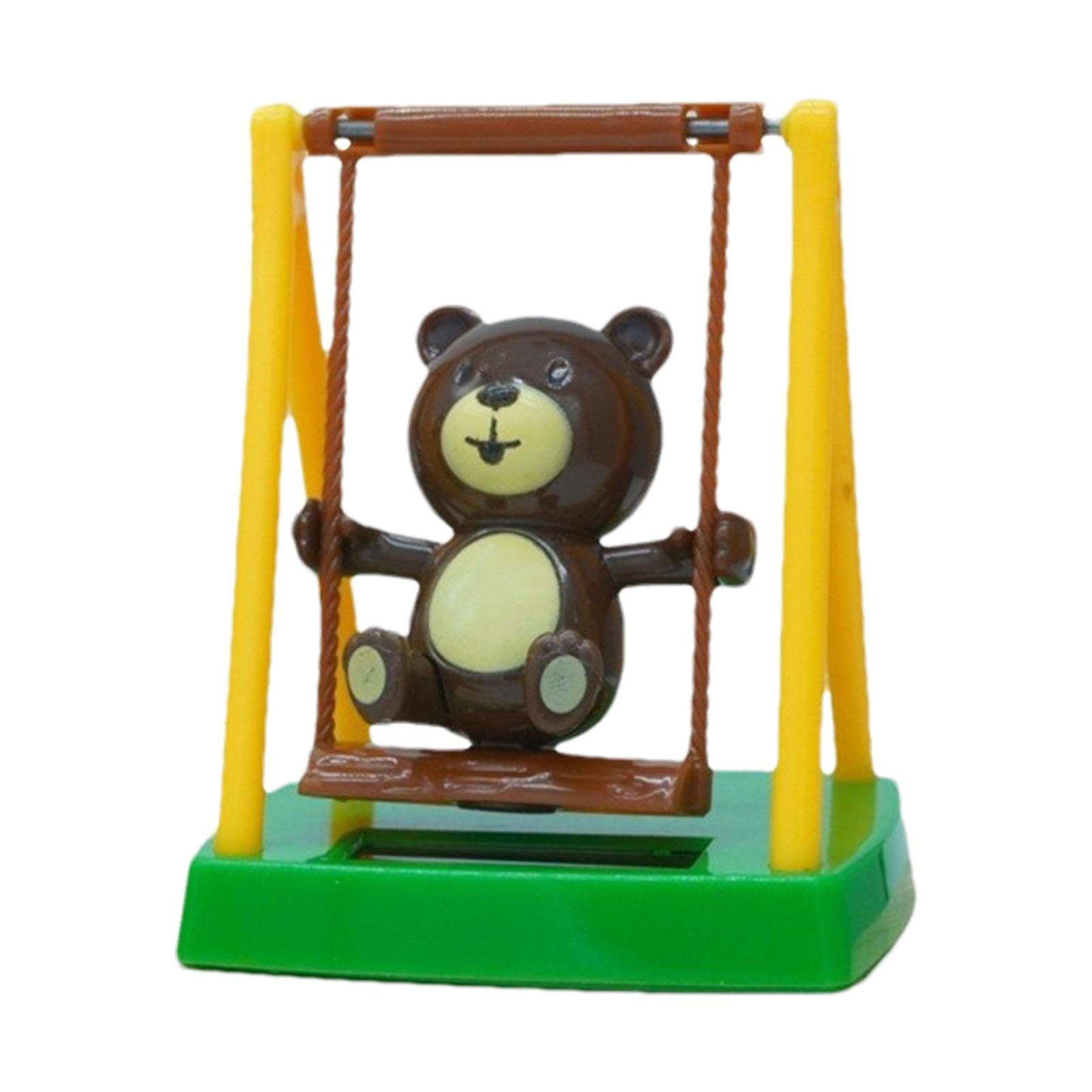 Solar Powered Dancing Bear Toy - Cute Swing Bear Car Dashboard Decor, Solar Dancing Figurine for Office Desk & Home Decor | Fun Gift for Kids & Car Lovers