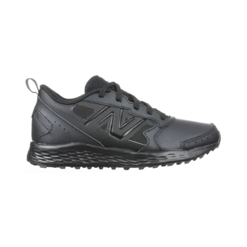 New Balance Junior 680 Black Running Shoes for Kids - Lightweight & Comfortable Sneakers for School, Sports, and Everyday Wear