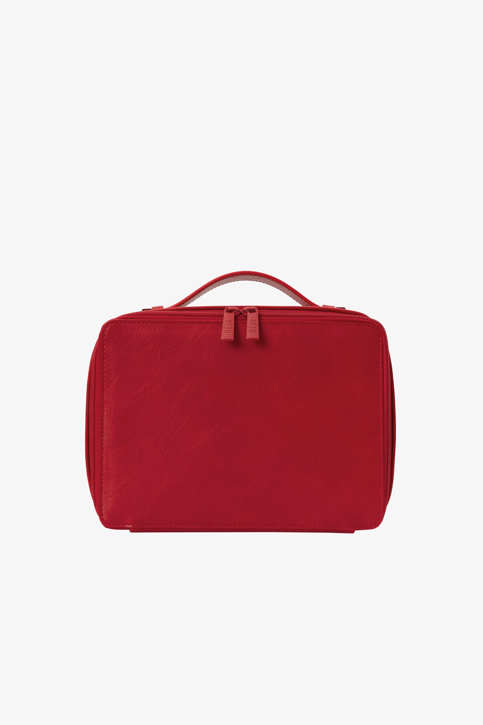 Text Me Red Cosmetic Case - Stylish Makeup Bag for Travel & Daily Use | Perfect for Organizing Beauty Essentials