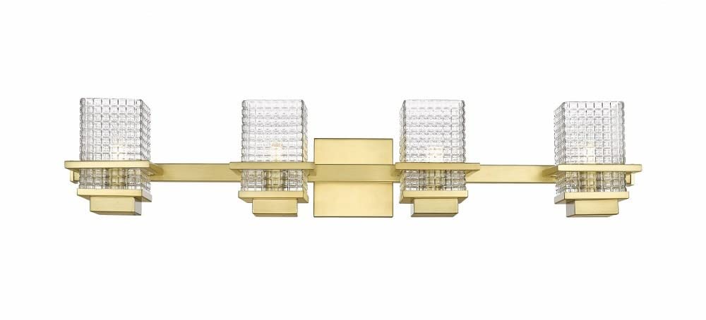 Retro Style 4-Light Bath Vanity - 6