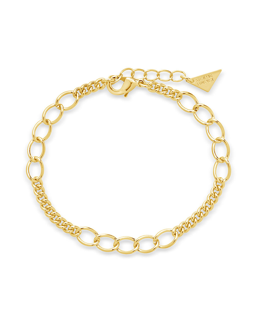 Kenna Chain Bracelet for Women - Elegant Gold & Silver Layered Bracelet - Dainty Minimalist Jewelry Gift for Her - Perfect for Everyday Wear, Parties & Special Occasions