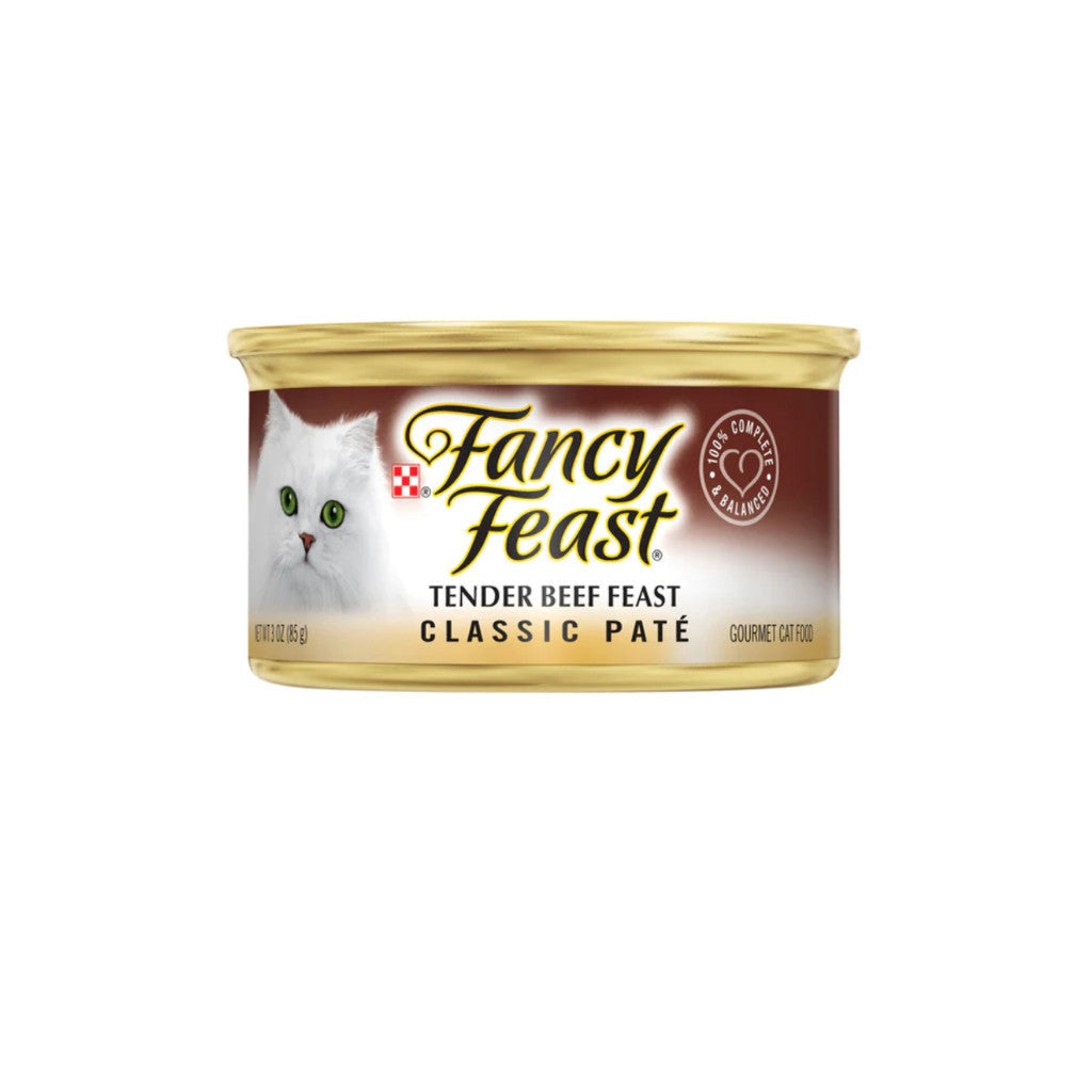 Fancy Feast Wet Cat Food Bundle - 24 Pack of 85g Chunky Classic Gravy Kitten Food with Creamy Chicken Liver & Chicken Recipe | High Protein, Nutritious & Healthy Wet Food for Kittens & Adult Cats | Perfect for Mealtime, Travel & Treats