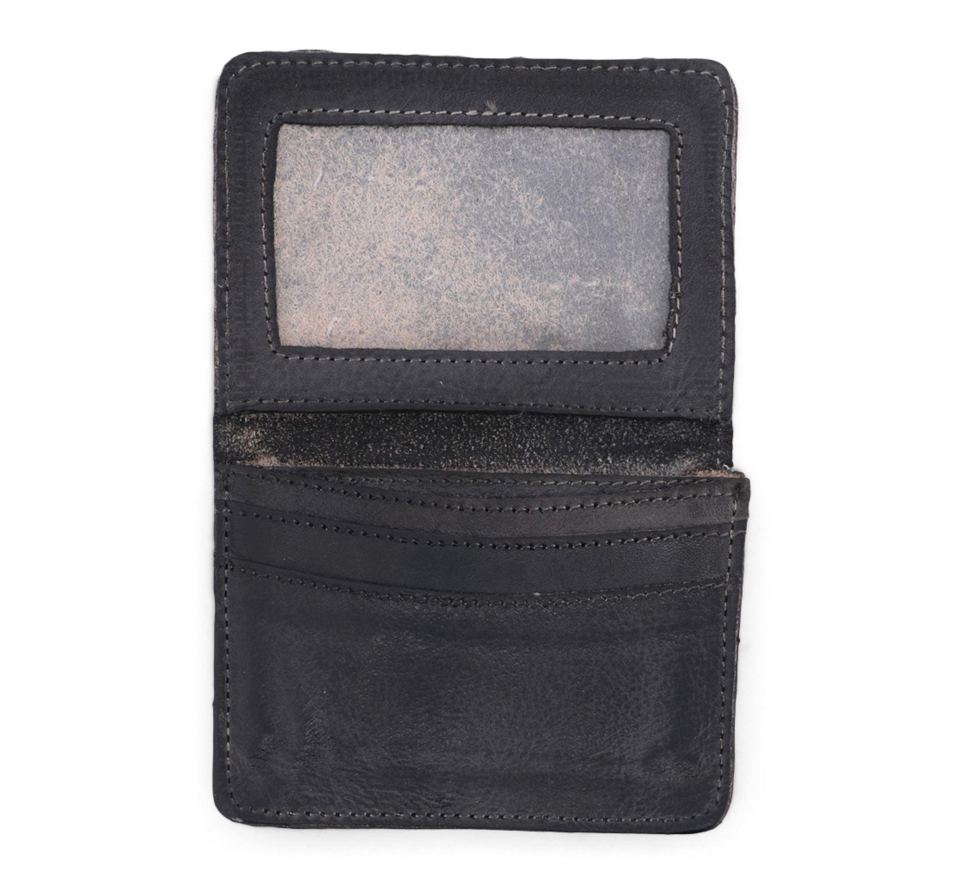 Bed|Stu Genuine Leather Wallet for Men - Slim Bifold RFID Blocking Credit Card Holder - Perfect for Everyday Use, Travel & Business