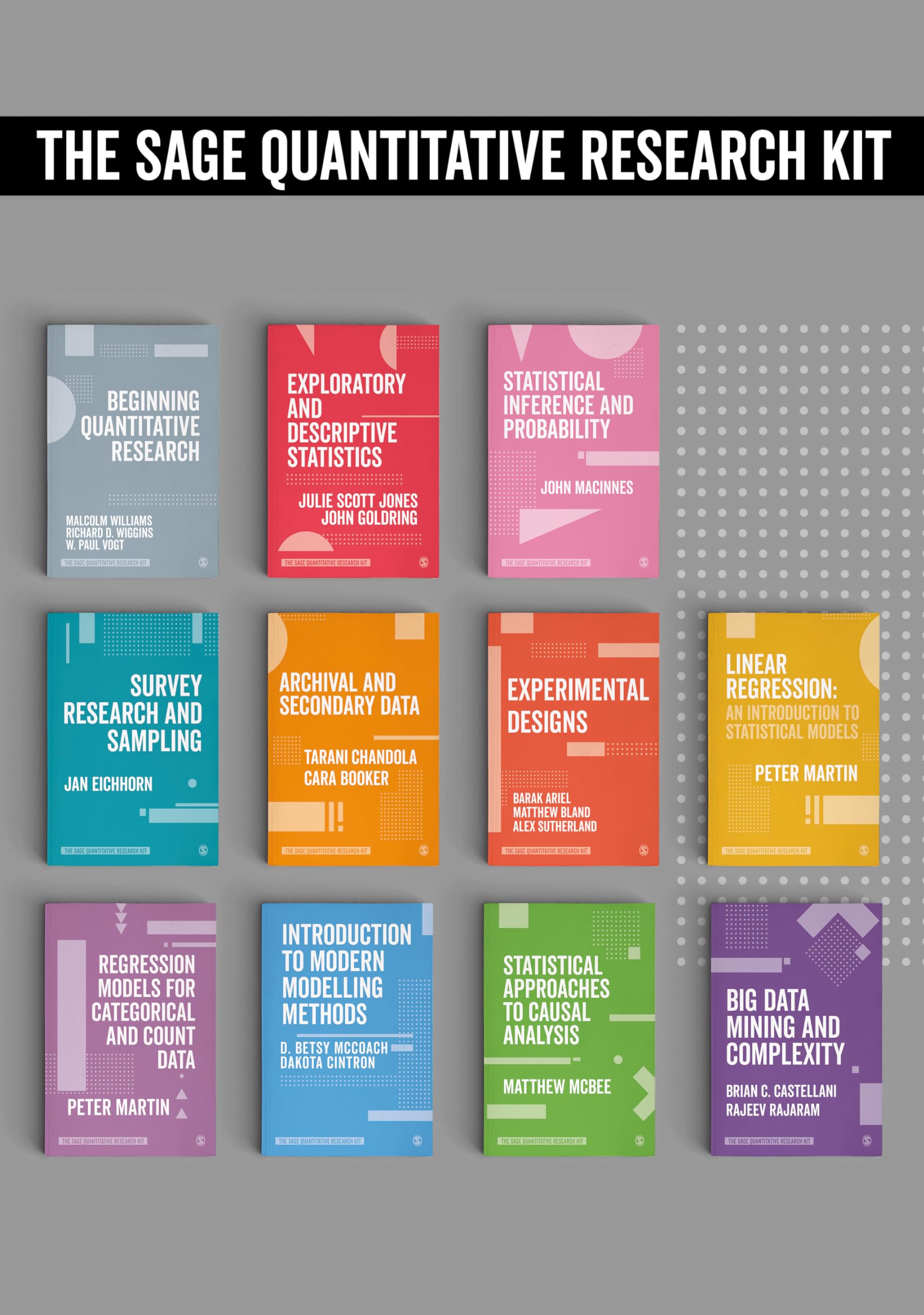 The SAGE Quantitative Research Kit - Essential Tools for Data Analysis & Academic Research | Perfect for Students, Researchers & Statisticians