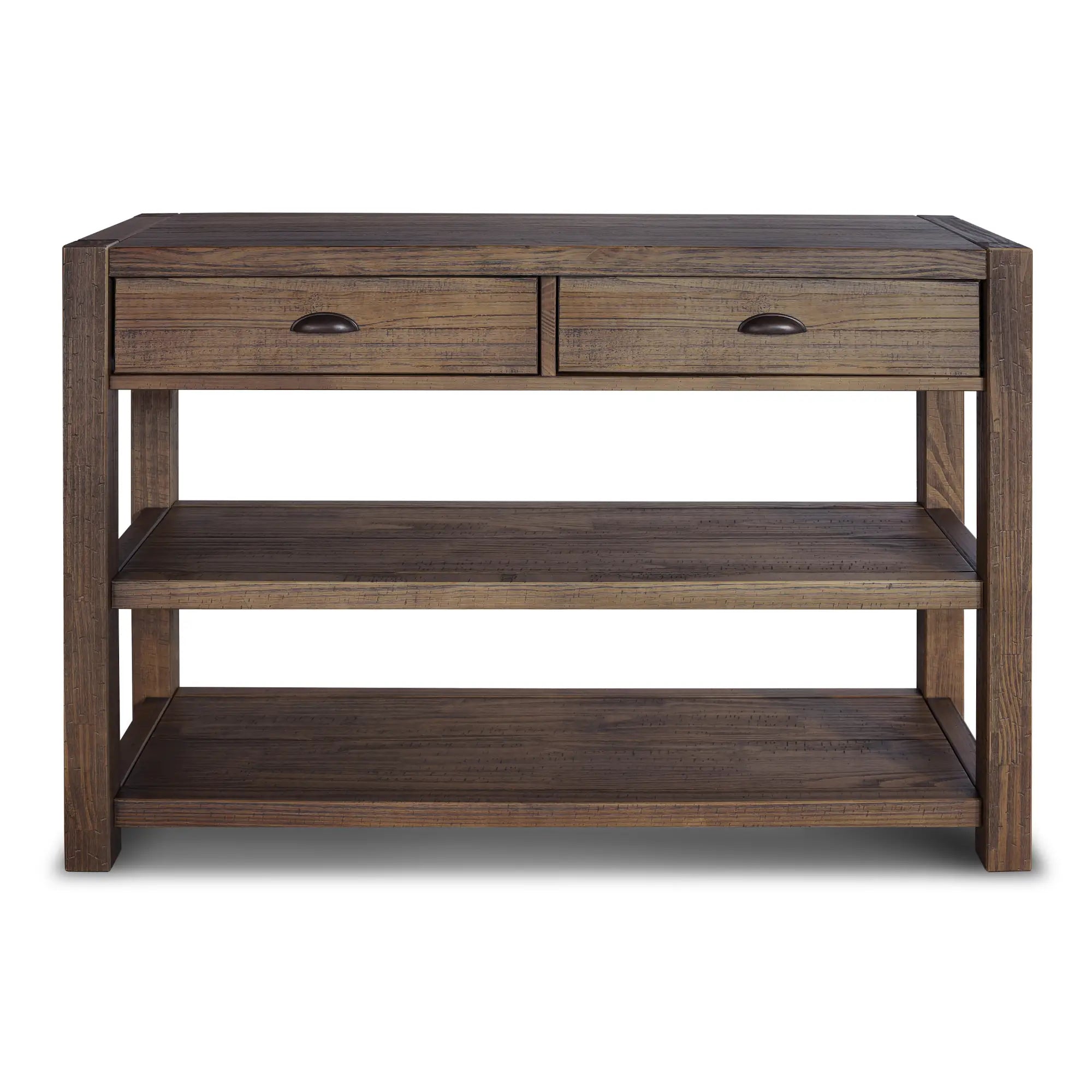 Montauk Console Table - Modern Entryway Sofa Table with Storage Shelf | Perfect for Hallway, Living Room & Bedroom Decor