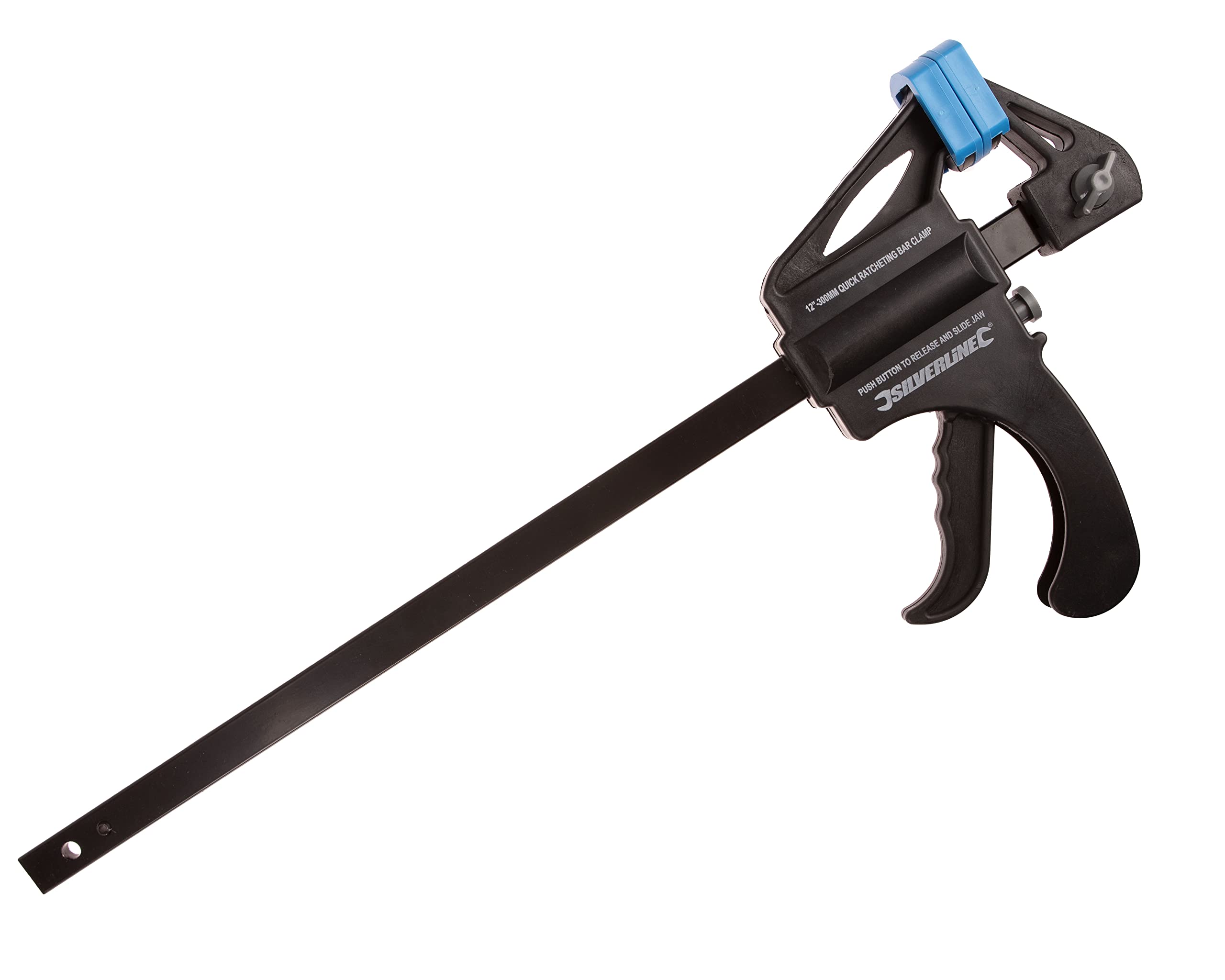VC101 Quick Clamp 300mm - Heavy Duty Woodworking Clamp, Fast Adjustable Spring Clamp for DIY Projects, Carpentry, and Metalworking - Perfect for Wood Gluing, Welding, and Workshop Use