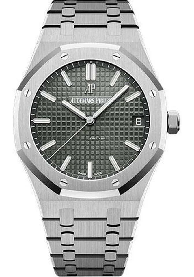 Audemars Piguet Royal Oak 15500ST.OO.1220ST.02 Men's Luxury Watch - 41mm Stainless Steel Case, Grey Dial with Steel Bracelet - Perfect for Business, Formal Events & Luxury Collectors