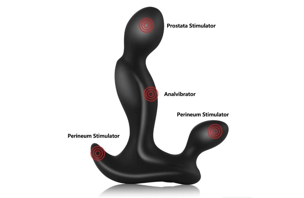 Premium Prostate Massager for Men - Vibrating Anal Plug with Remote Control, Adult Toy for Male Pleasure & Stimulation - Perfect for Solo Play & Couples Intimacy