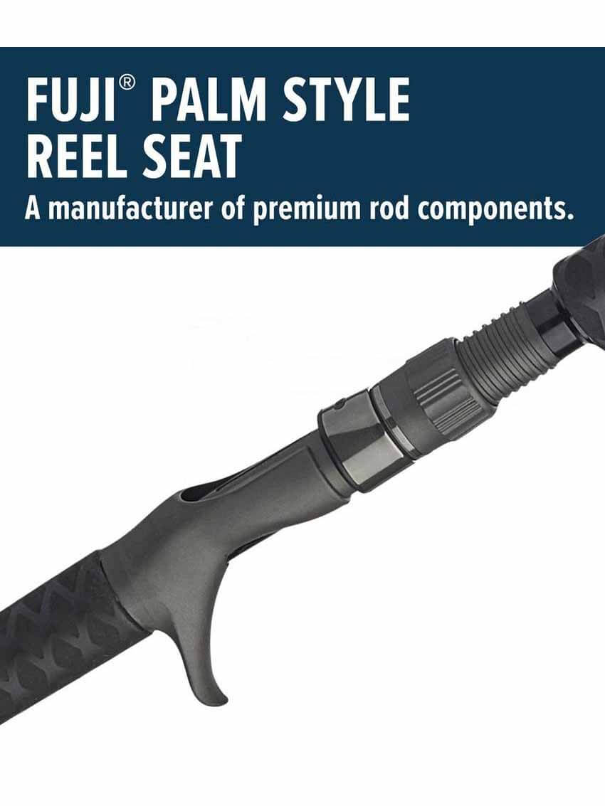 Penn Carnage III Jig Conventional Fishing Rod - Heavy Duty Saltwater Casting Rod for Jigging, Trolling & Bottom Fishing | Perfect for Offshore, Deep Sea & Inshore Angling
