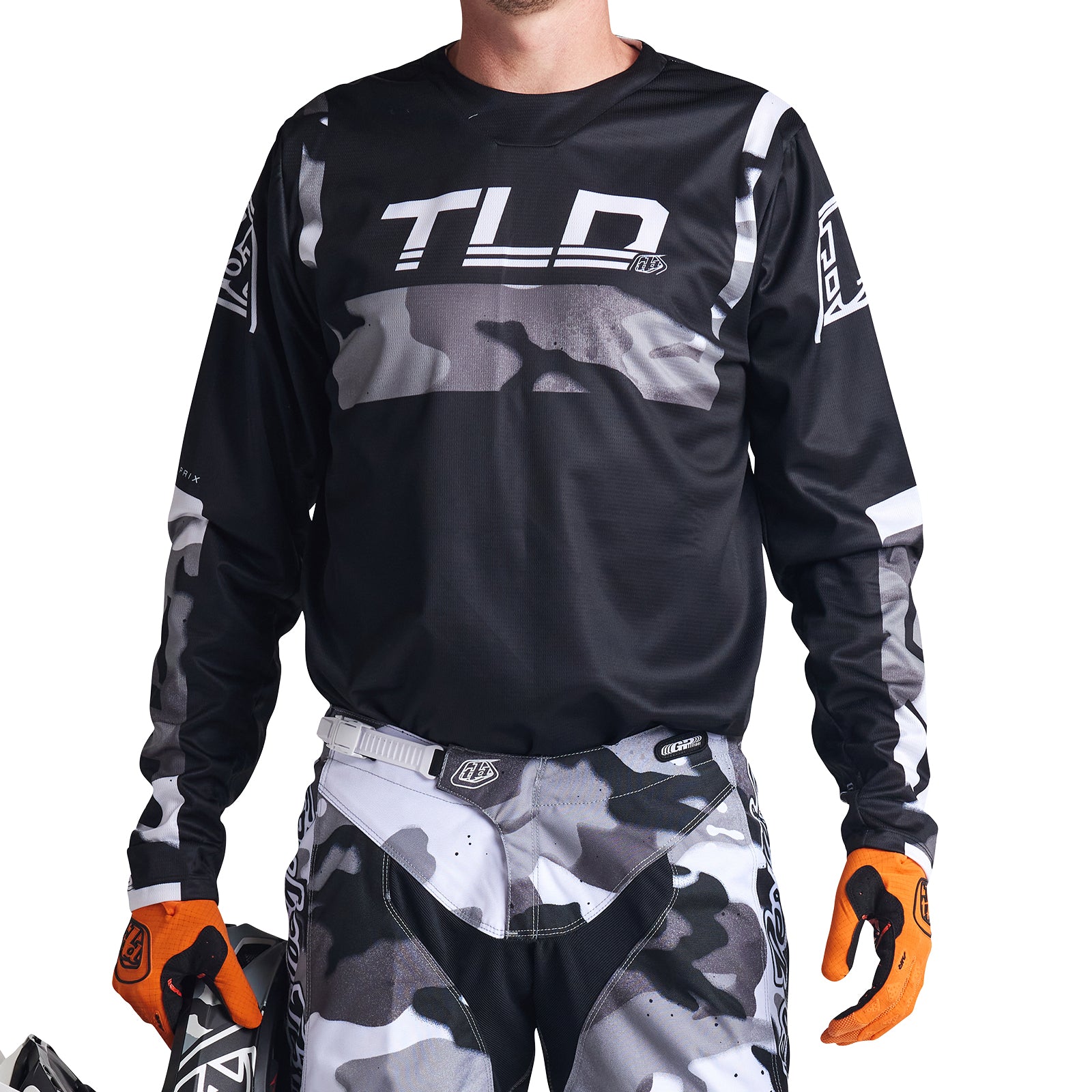 GP Jersey Brazen Camo Gray - Performance Sports Jersey for Men - Lightweight & Breathable for Football, Basketball & Outdoor Activities