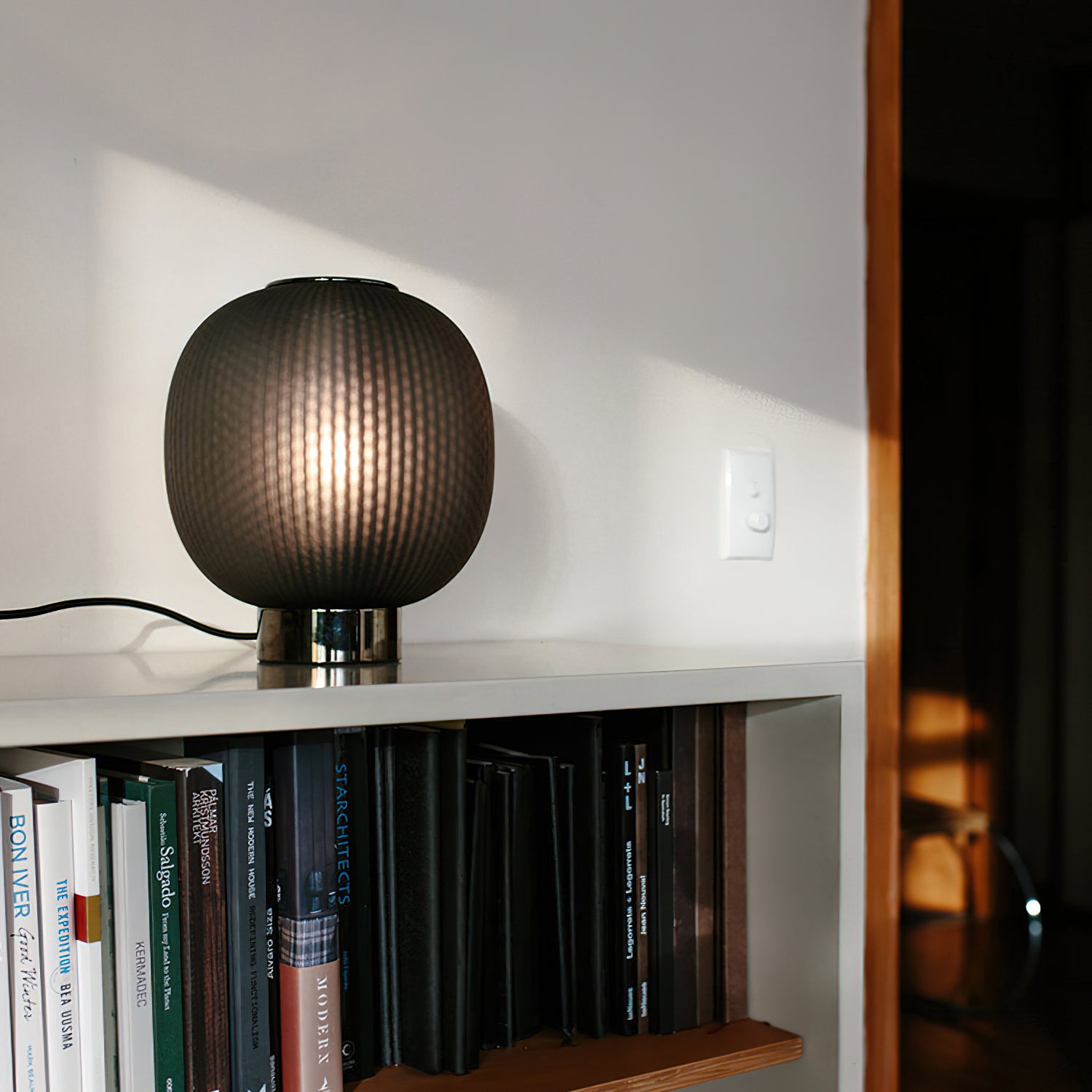 Bloom Glass Table Lamp - Modern & Elegant Home Decor for Bedroom, Living Room, Office | Soft Ambient Lighting for Reading & Relaxation
