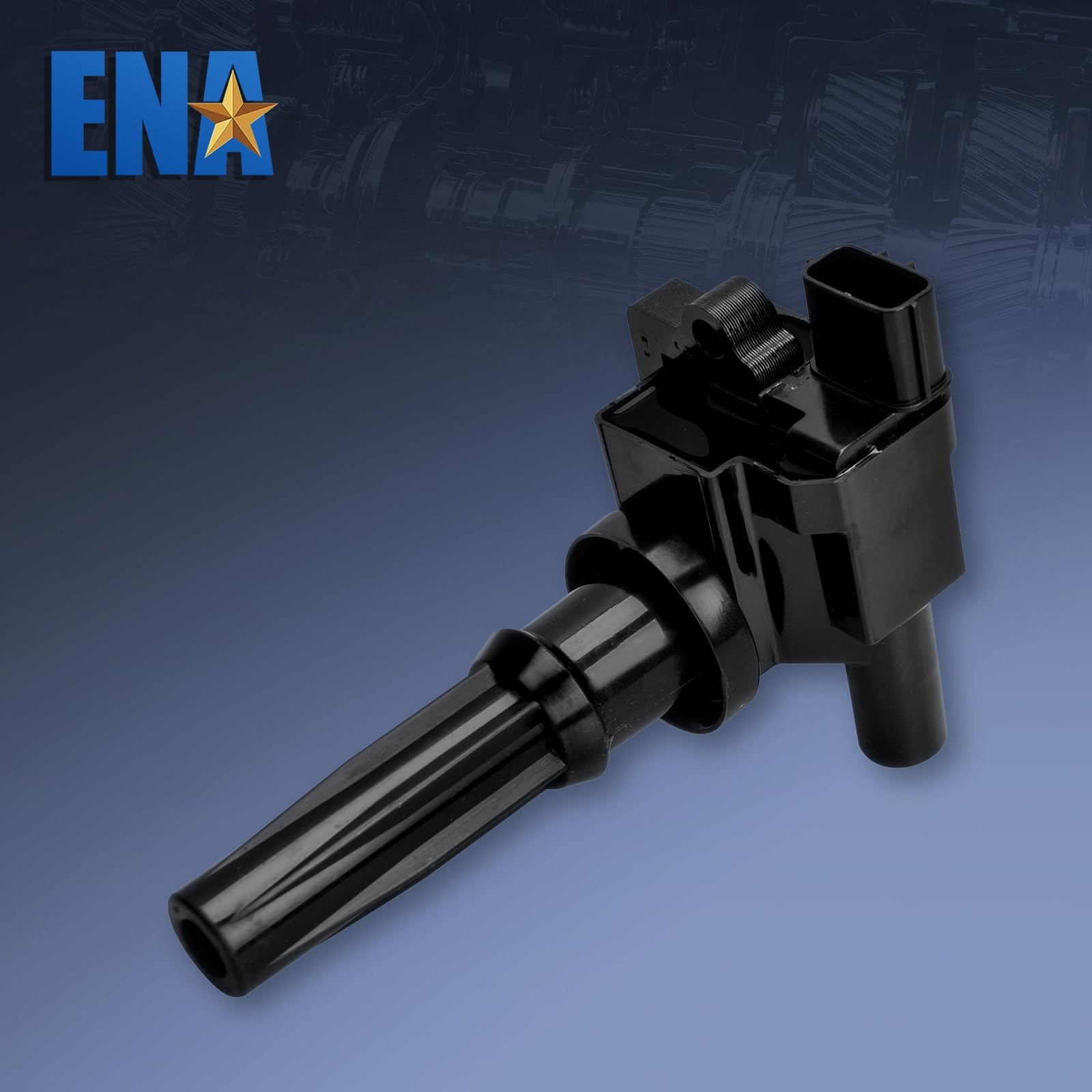ENA Set of 2 Ignition Coil Packs with Wires - Compatible with Hyundai Kia 2001-2006 Santa Fe Magentis Optima, 1999-2005 Sonata 2.4L L4 - Replaces UF285 2730138020 4683 - Perfect for Engine Performance & Smooth Driving