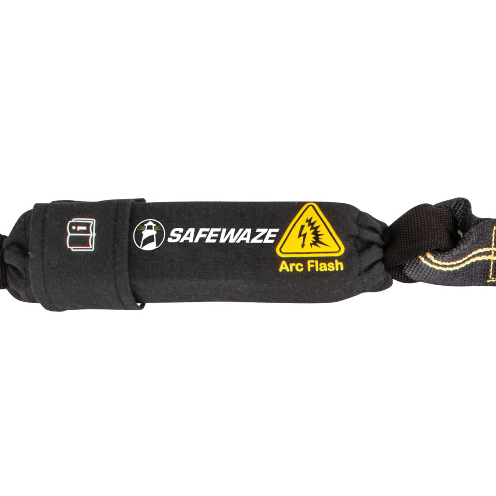 Arc Flash 6ft Safety Lanyard with Energy Absorption - Aramid Fiber Construction & Snap Hook - Perfect for Electrical Work, Fall Protection & Industrial Safety