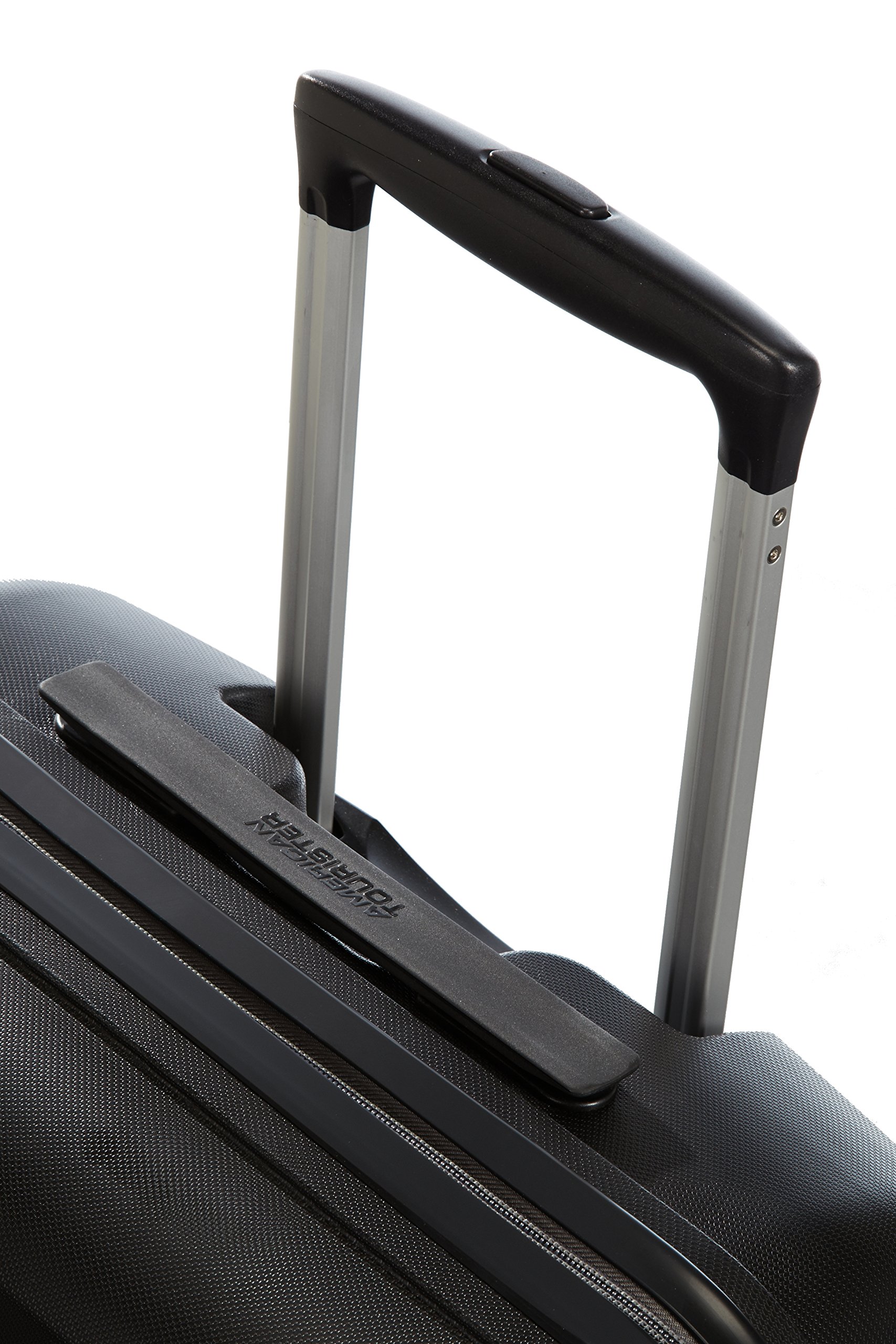 American Tourister Black Carry-On Luggage 55cm (31.5L) - Lightweight Spinner Suitcase for Air Travel, Business Trips & Weekend Getaways