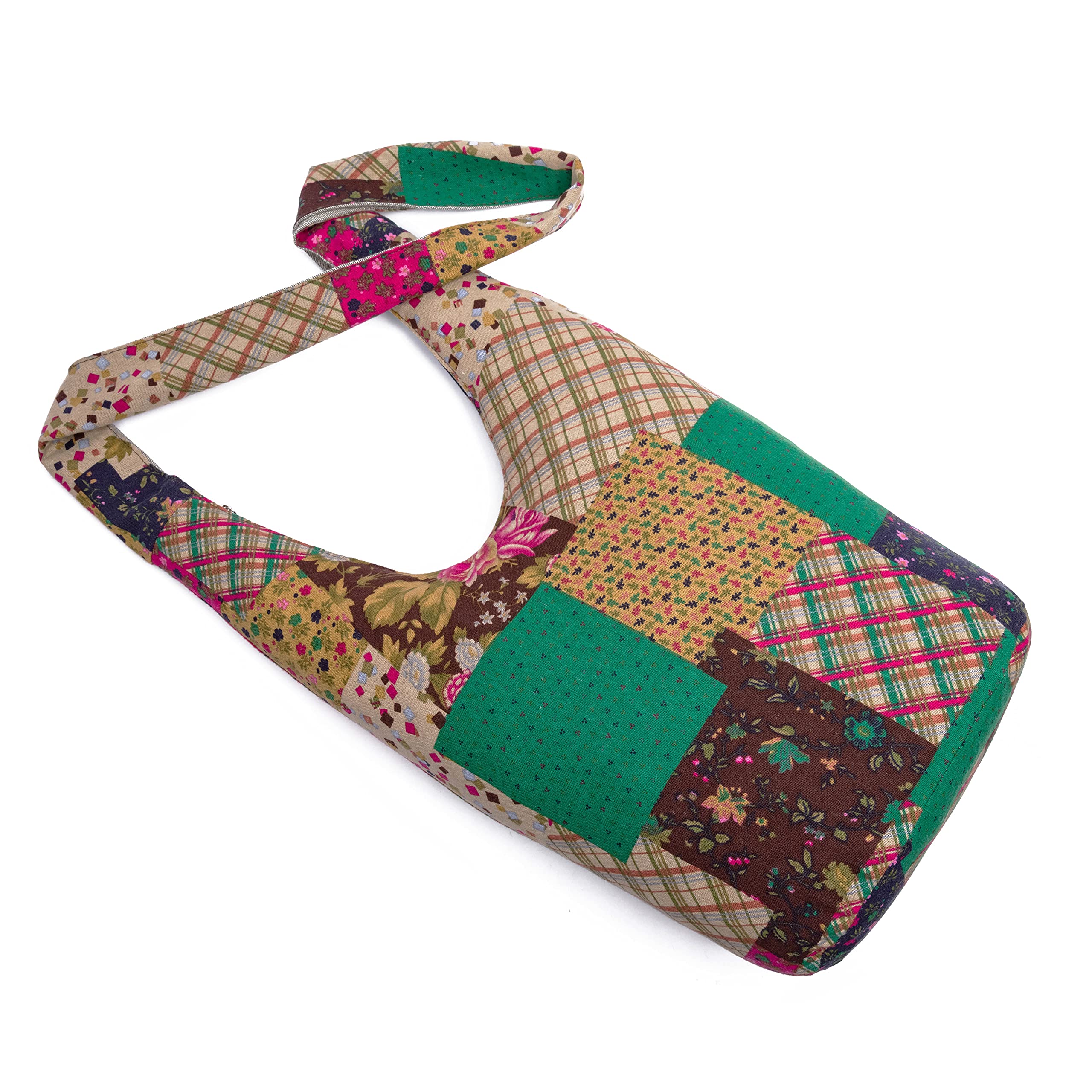 Stylish Women's Canvas Shoulder Bag - Bohemian Animal Print Crossbody Purse for Casual Outings, Travel & Everyday Use
