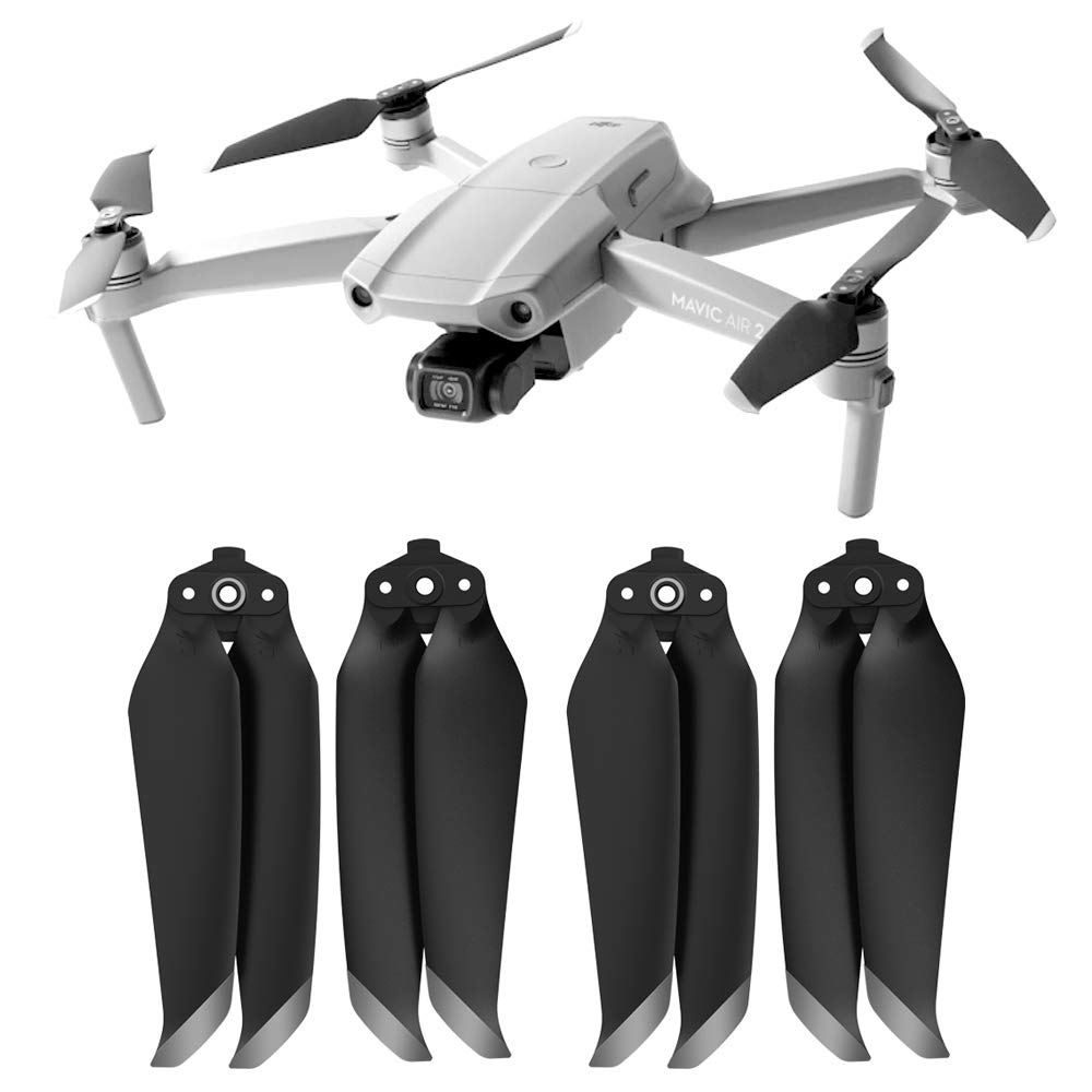 (12Pcs) DJI Mavic Air 2/Air 2S Low Noise Quick-Release Propellers - Spare Replacement Blades for Quadcopter Drone Accessories - Perfect for Aerial Photography, Travel & Outdoor Adventures