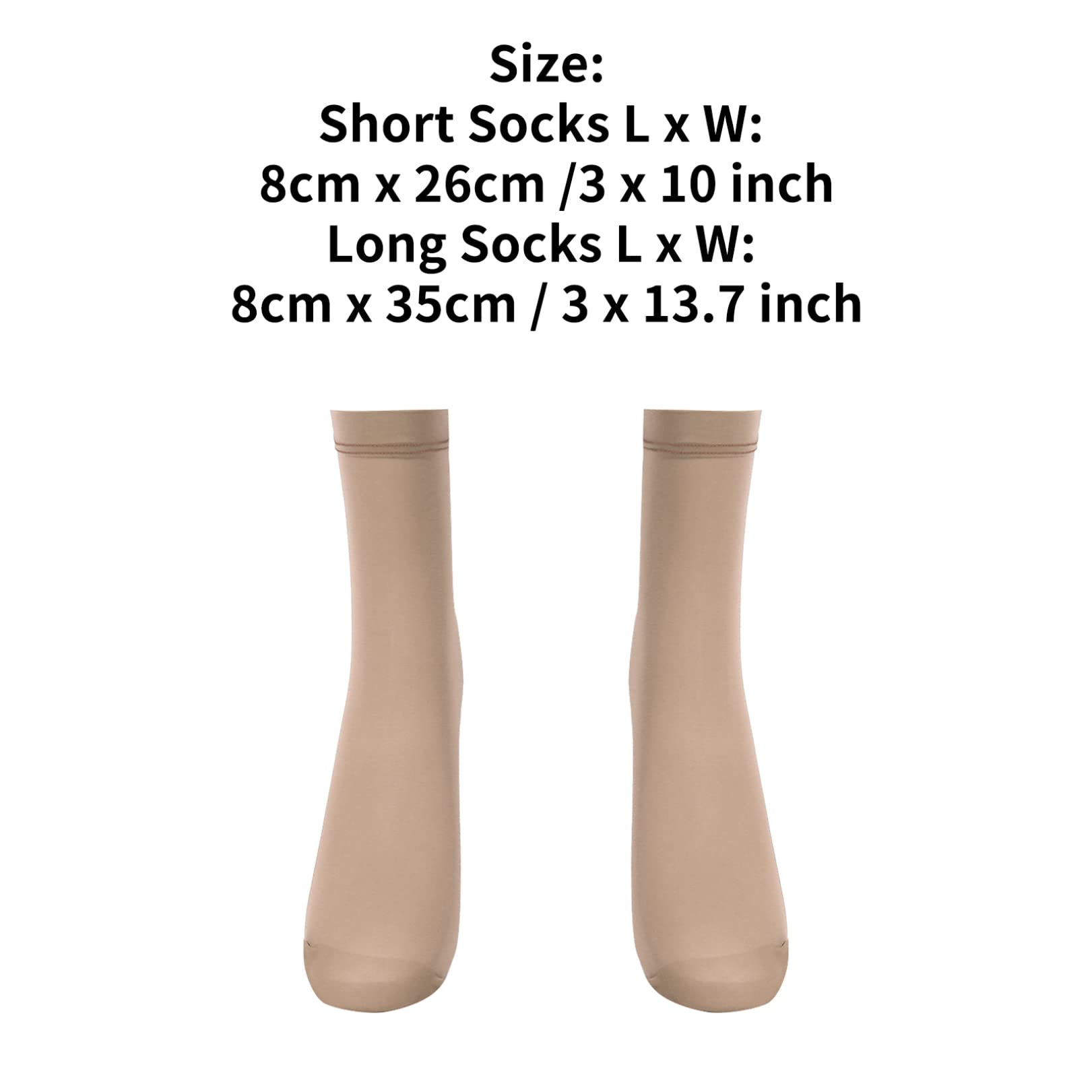 FEESHOW Women's Silky Knee High Socks - Thin Comfortable Uniform Socks for School, Cosplay & Daily Wear - Perfect for JK Fashion, Office & Casual Outfits