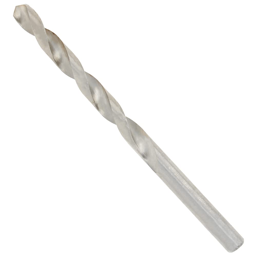 Auniwaig 6.4mm HSS Twist Drill Bit Set - High Speed Steel Jobber Drill Bits with Straight Shank for Steel & Aluminum Alloy - Perfect for Metalworking, DIY Projects, and Precision Drilling