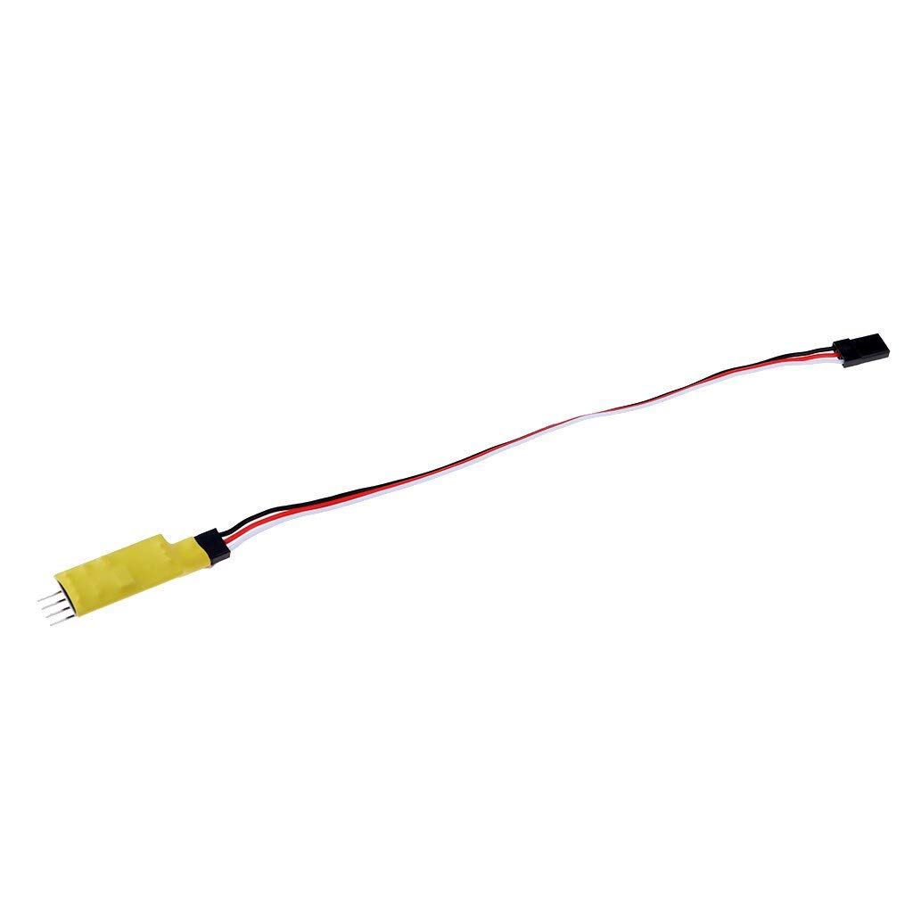 2 Channel Switch LED Light Controller for RC Cars, Trucks & Buggies - Replacement Part for Remote Control Vehicles - Perfect for Off-Road Racing, Crawling & Night Driving