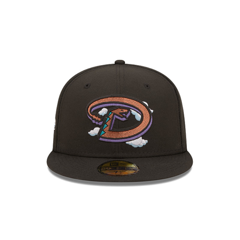 Arizona Diamondbacks 2001 World Series Black 59FIFTY Fitted Hat for Men - Perfect for Baseball Games & Sports Fans
