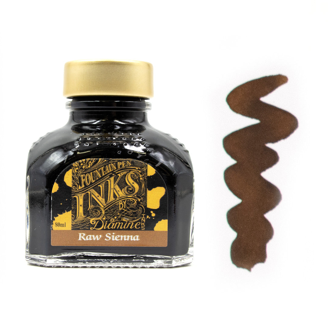 Premium Diamine Ink Bottle 80ml - Vibrant Fountain Pen Ink for Calligraphy, Journaling & Artistic Writing - Smooth Flow & Rich Colors