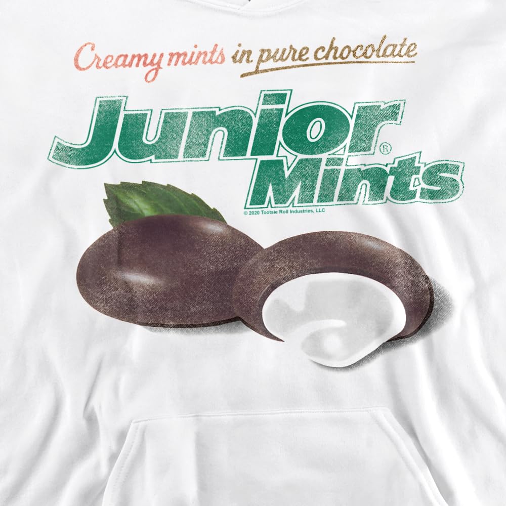 Junior Mints Logo Unisex Hoodie for Kids & Teens - Soft Pullover Sweatshirt for Boys & Girls - Perfect for School, Casual Wear & Family Outings