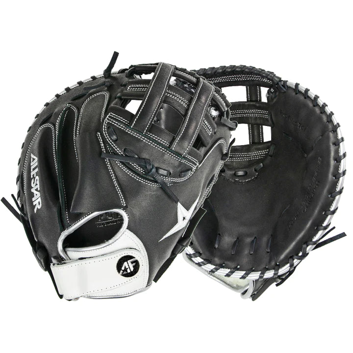 All Star AF Elite Series 33.5 Fastpitch Catcher's Glove - CMW3001 B | Professional Baseball Softball Equipment for Catchers | Perfect for Training, Games & Competitive Play