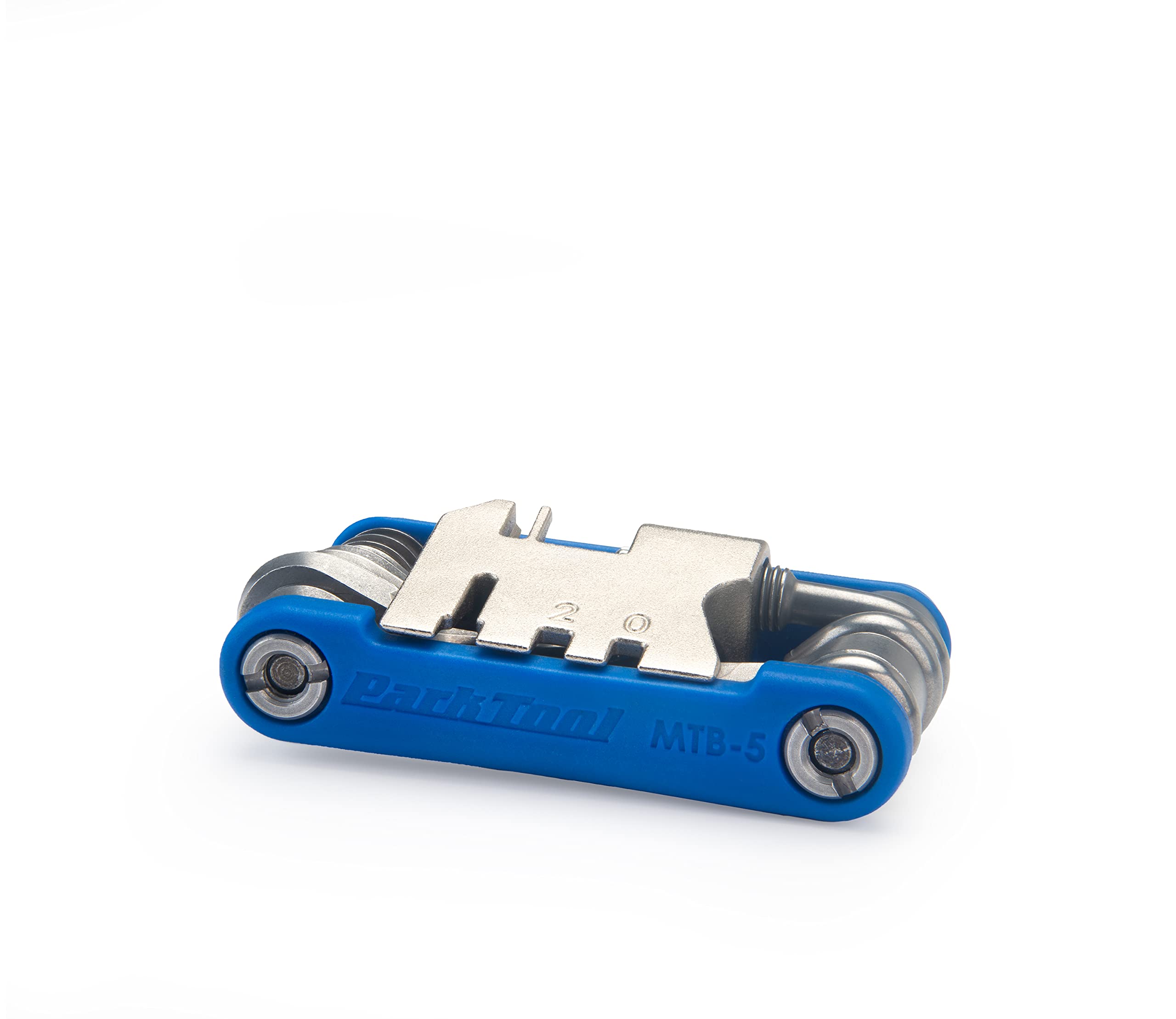 Park Tool MTB Mini Bike Multi-Tool - Compact & Lightweight for Mountain Bikes - Unisex Adult Cycling Repair Kit - Blue - Perfect for Trailside Repairs & Emergency Fixes