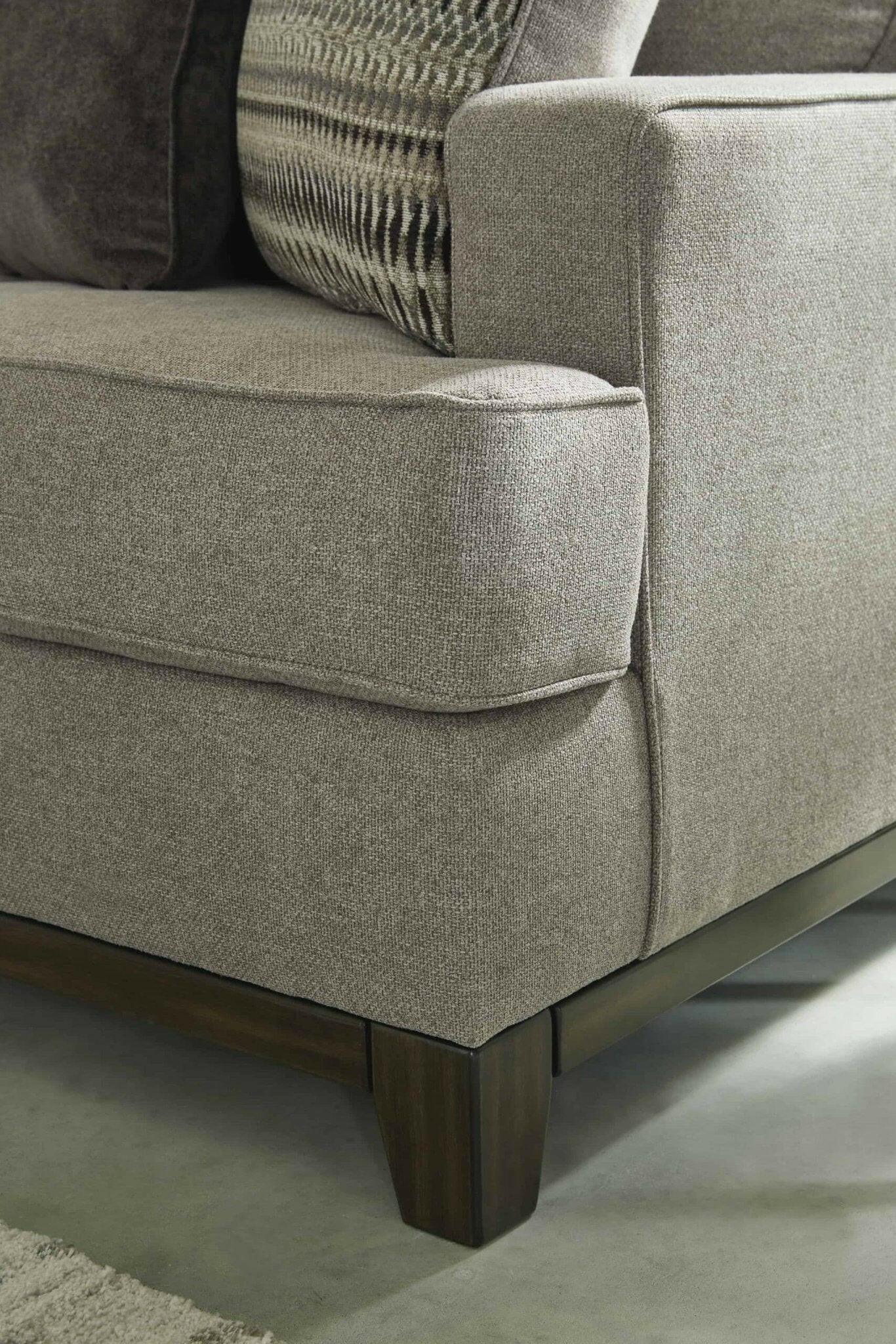 Kaywood 3-Piece Sofa and Loveseat Set with Pillows - Modern Living Room Furniture for Small Spaces - Perfect for Apartments, Condos and Cozy Home Decor