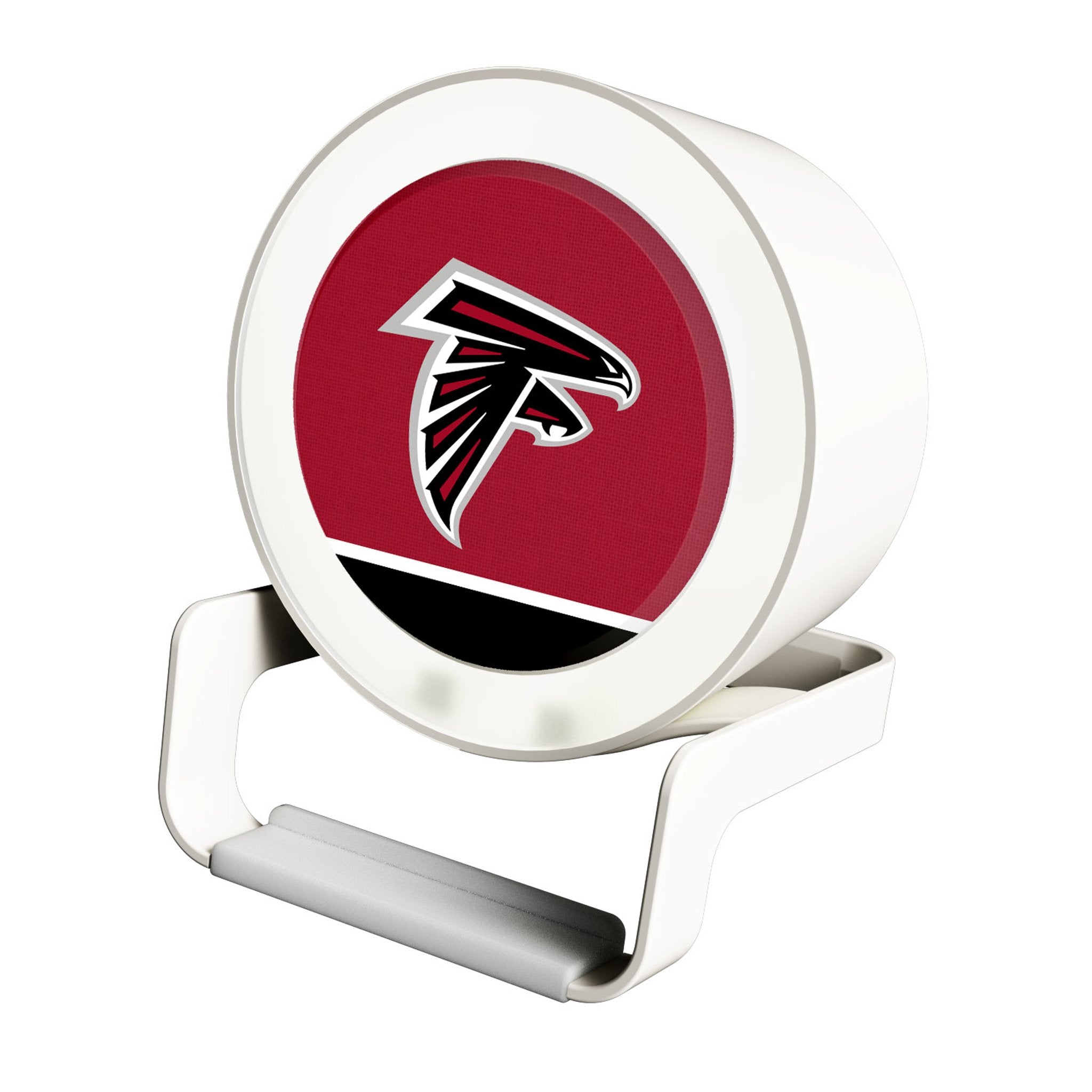 Atlanta Falcons NFL Team Logo Night Light, USB Charger & Bluetooth Speaker - Perfect for Bedroom, Game Room, and Falcons Fan Gifts
