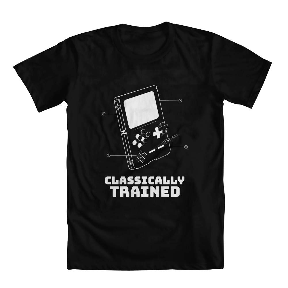Classically Trained Retro Blueprint Graphic T-Shirt for Boys | Vintage-Inspired Youth Tee | Perfect for School, Casual Wear & Geek Fashion