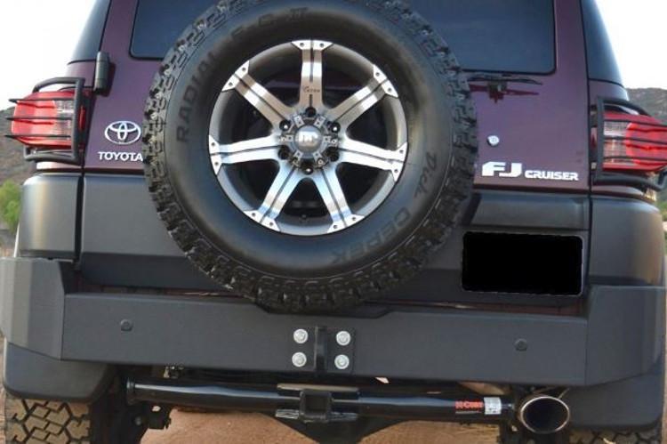 Toyota FJ Cruiser 2007-2014 Pro Series Rear Bumper - Heavy Duty Body Armor FJ 2961 Non-Winch | Off-Road Protection & Adventure Ready
