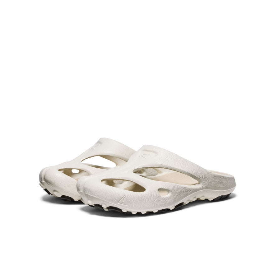 Women's Shanti Clog Sandals - Comfortable Slip-On White Latte Shoes for Women | Perfect for Casual Wear, Gardening, and Indoor Use
