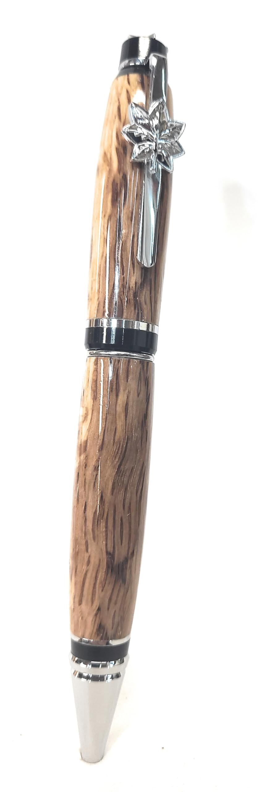 Handcrafted US Military Officer O5 Rank Insignia Ball Point Pen - Lieutenant Colonel & Commander Rank (1668) - Perfect for Military Gifts, Collectors & Office Use