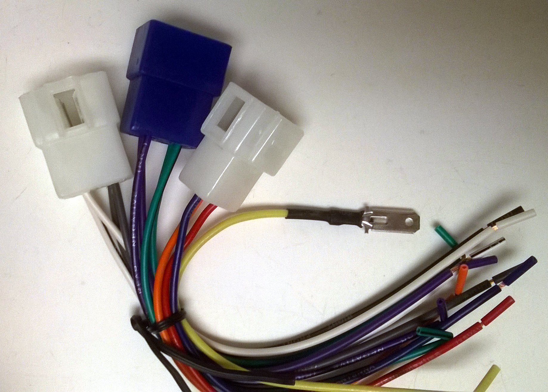 Ford Festiva Radio Wiring Harness 1988-1993 - Car Stereo Installation Kit for Aftermarket Head Unit Replacement - Perfect for DIY Car Audio Upgrades & Electrical System Repairs