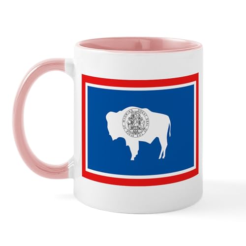White/Pink Inside - Wyoming Mug