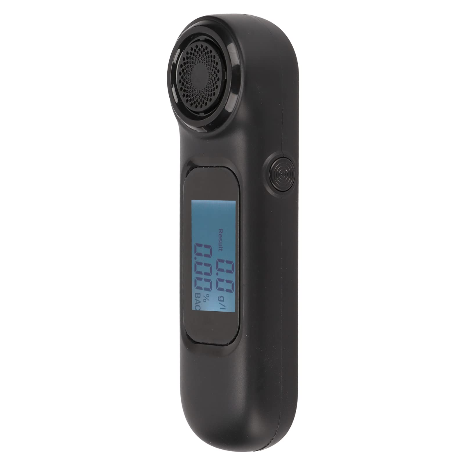 Portable Black Breathalyzer - Accurate Alcohol Tester for Personal & Professional Use - Ideal for Home, Parties, and Workplace Safety Checks