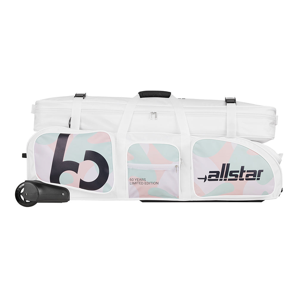 Allstar Rollbag Premium 60 Years Limited Edition White - Durable Gym Bag for Sports, Travel & Workout Essentials | Perfect for Athletes & Fitness Enthusiasts