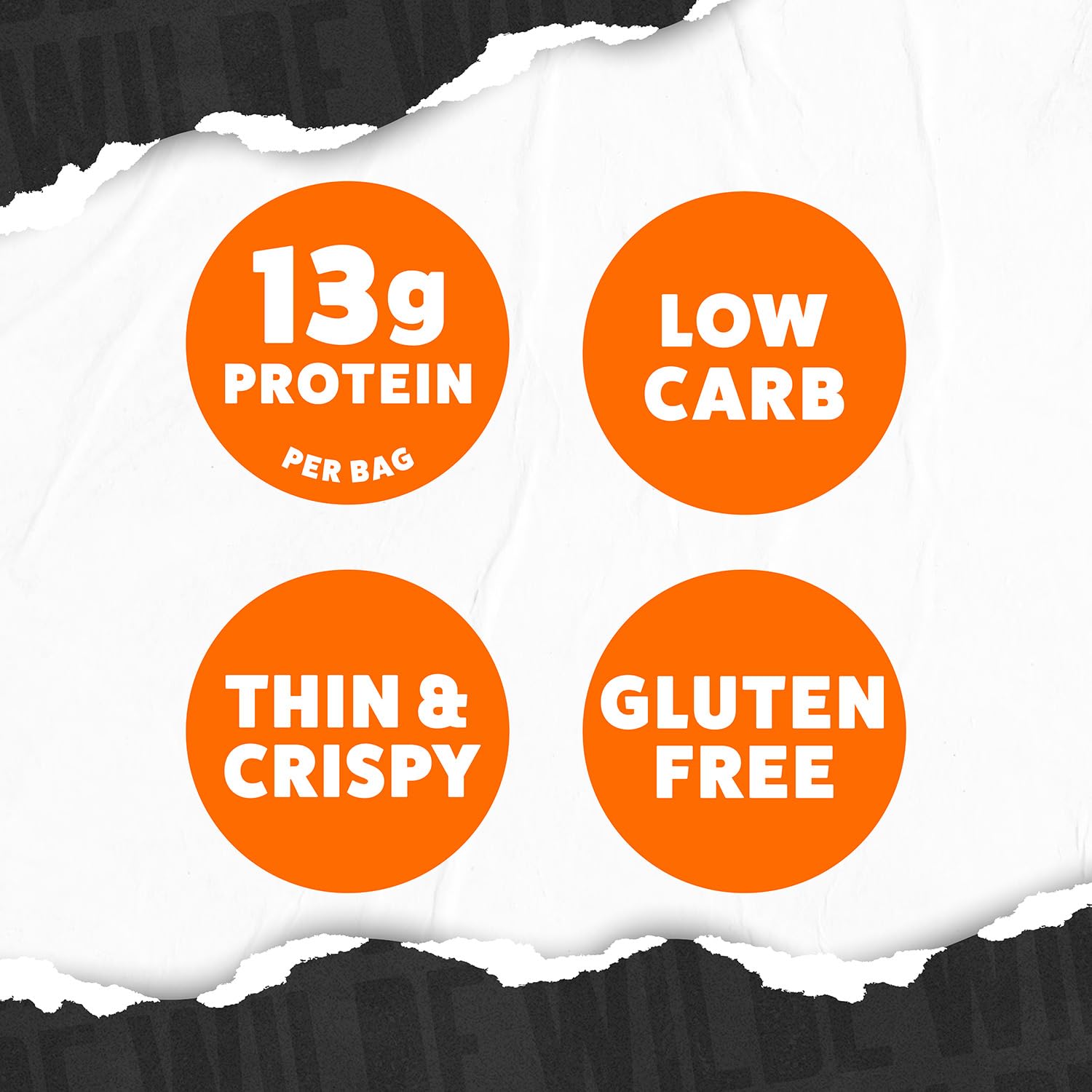 Keto Protein Chips Spicy Variety Pack - Gluten Free Snacks for Workout & Travel