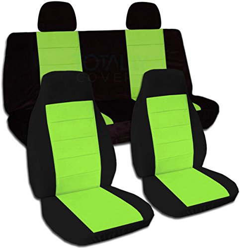 Black and Lime Green