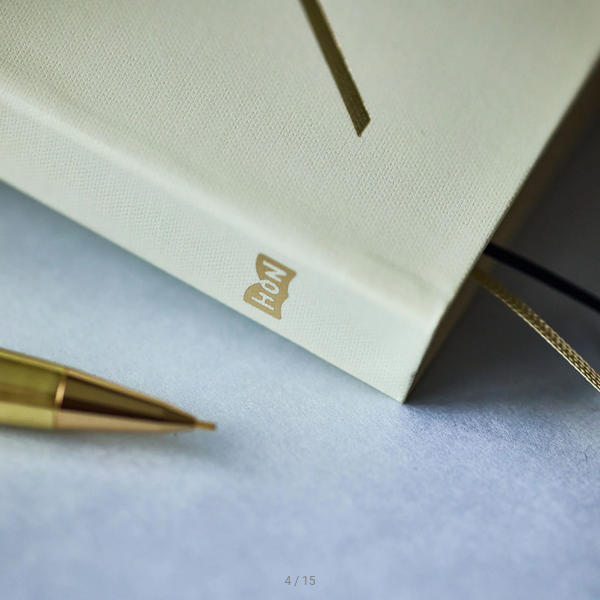 Hobonichi Techo 2025 Planner - A6 Daily Journal (Ivory HON, English Edition) | January Start, Monday Start | Perfect for Bullet Journaling, Work Planning & Personal Organization