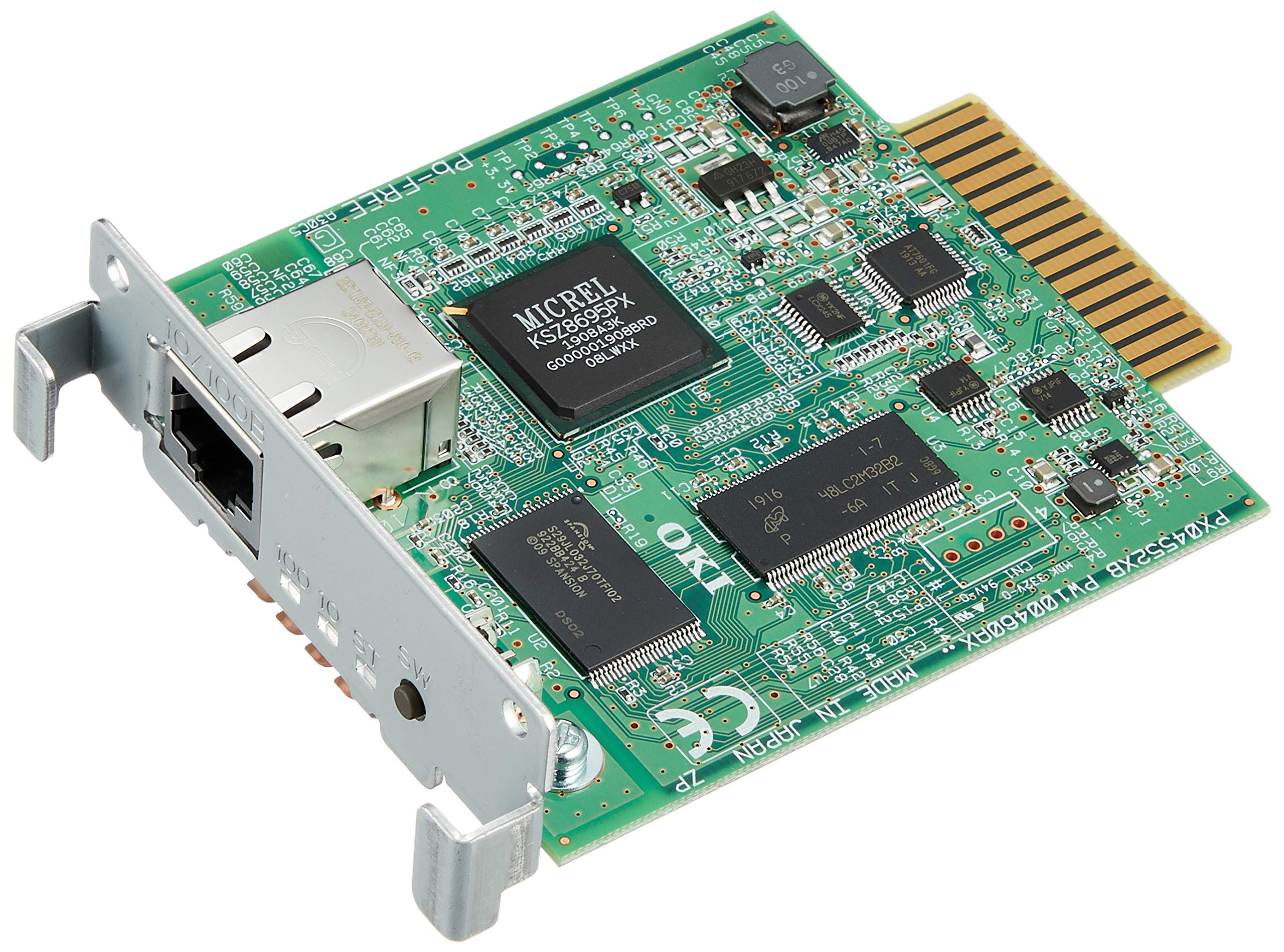 OKI Printer Network Card LAN7130E - High-Speed Ethernet Adapter for Seamless Office Printing & Networking Solutions