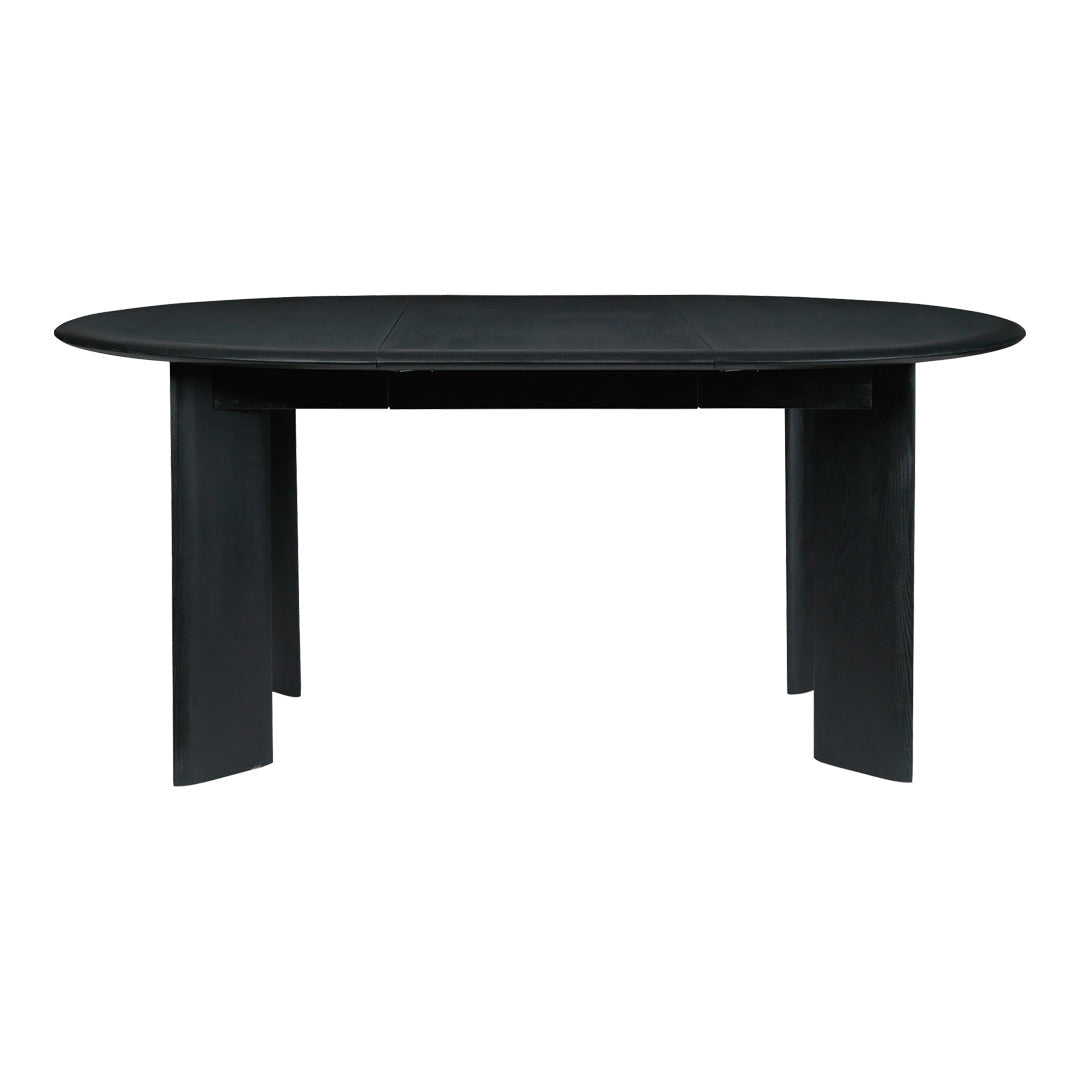 Extendable Dining Table with Beveled Edge - Modern Expandable Wood Table for Small Space, Dining Room & Kitchen | Perfect for Family Gatherings & Dinner Parties