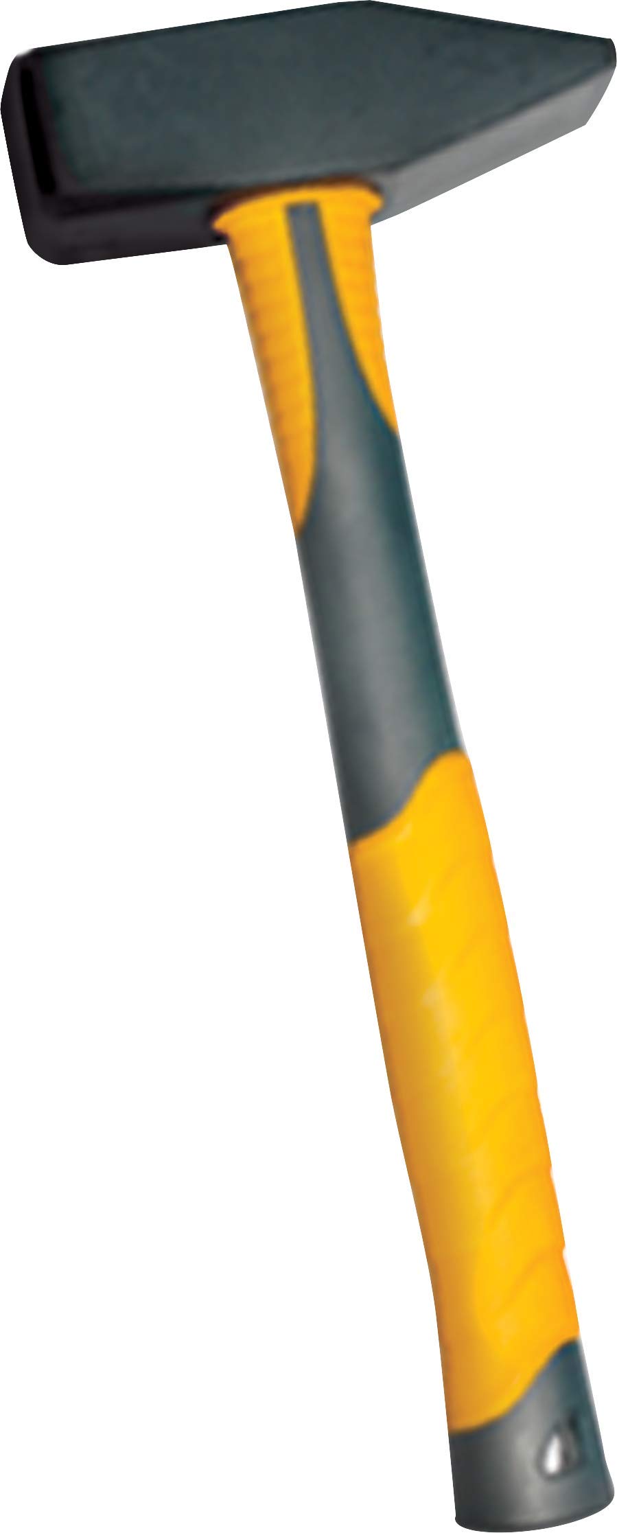 TATA Agrico Machinist Hammer with Fiber Glass Handle - 500gm | Shot Blasted & Painted for Durability | Perfect for Metalworking, Woodworking & DIY Projects