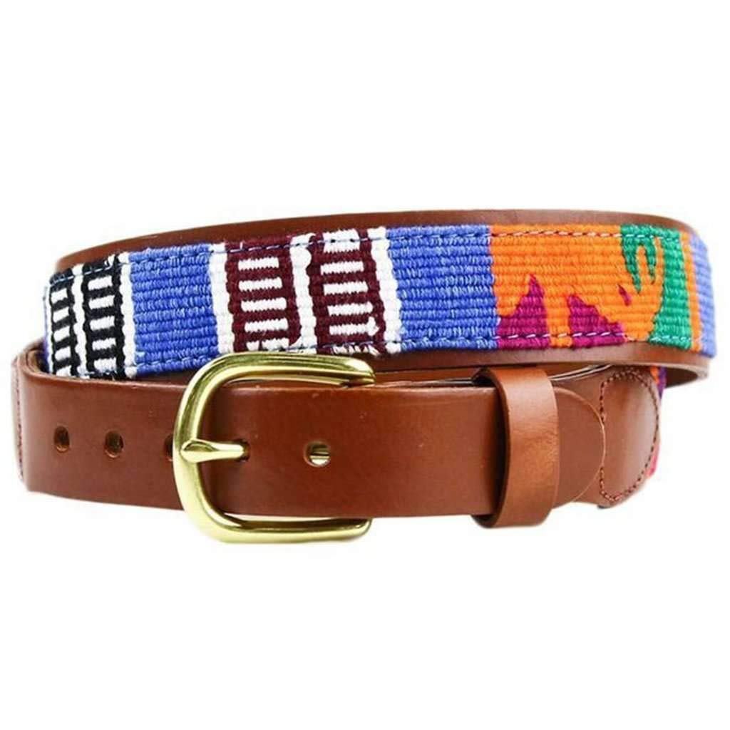 Country Club Prep Genuine Guatemalan Leather Back Belt – Stylish & Durable for Golf, Tennis & Casual Wear